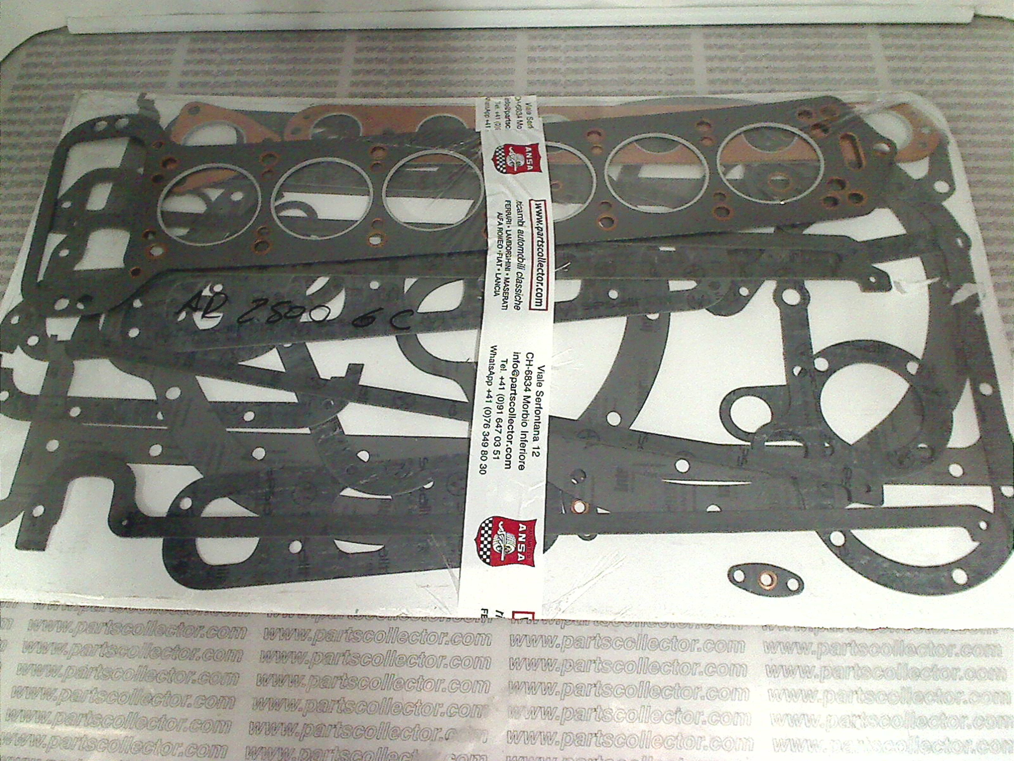 ALFA ROMEO  Engine code 18377 compatible with: ALFA ROMEO 2500 6C