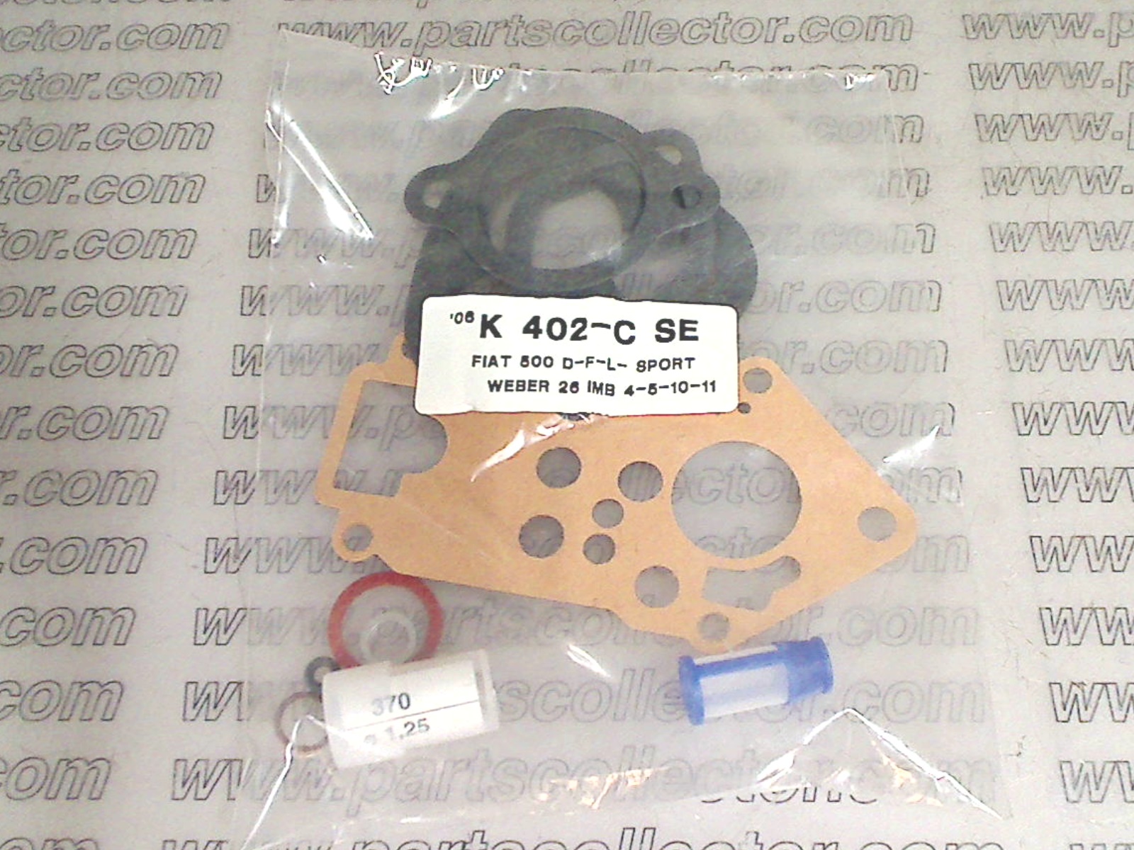WEBER 26 IMB / K402-C SE Fuel system - Exhaust code 19308 compatible with: FIAT 500