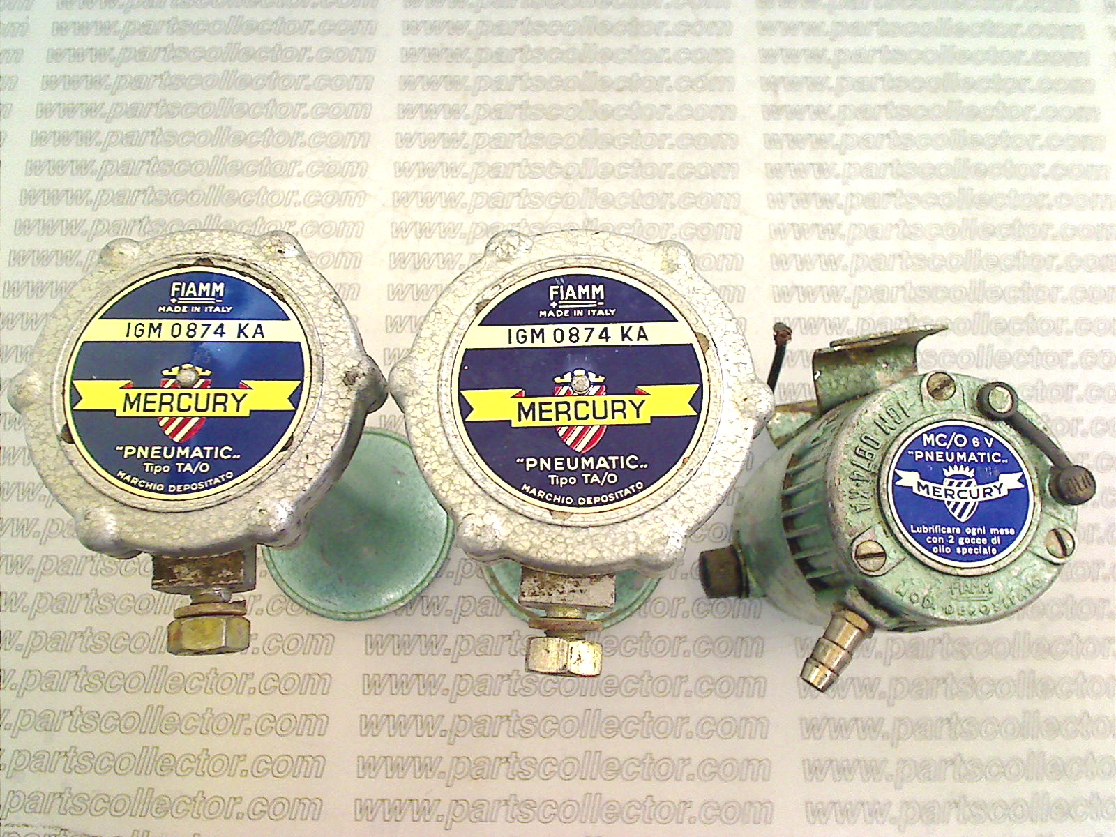 FIAMM MC/O 6V KIT Electrical system code 13319 compatible with: ALFA ROMEO ALFA ROMEO, FERRARI FERRARI, FIAMM FIAMM, FIAT FIAT, LANCIA LANCIA, MASERATI MASERATI, PORSCHE PORSCHE - additional view
