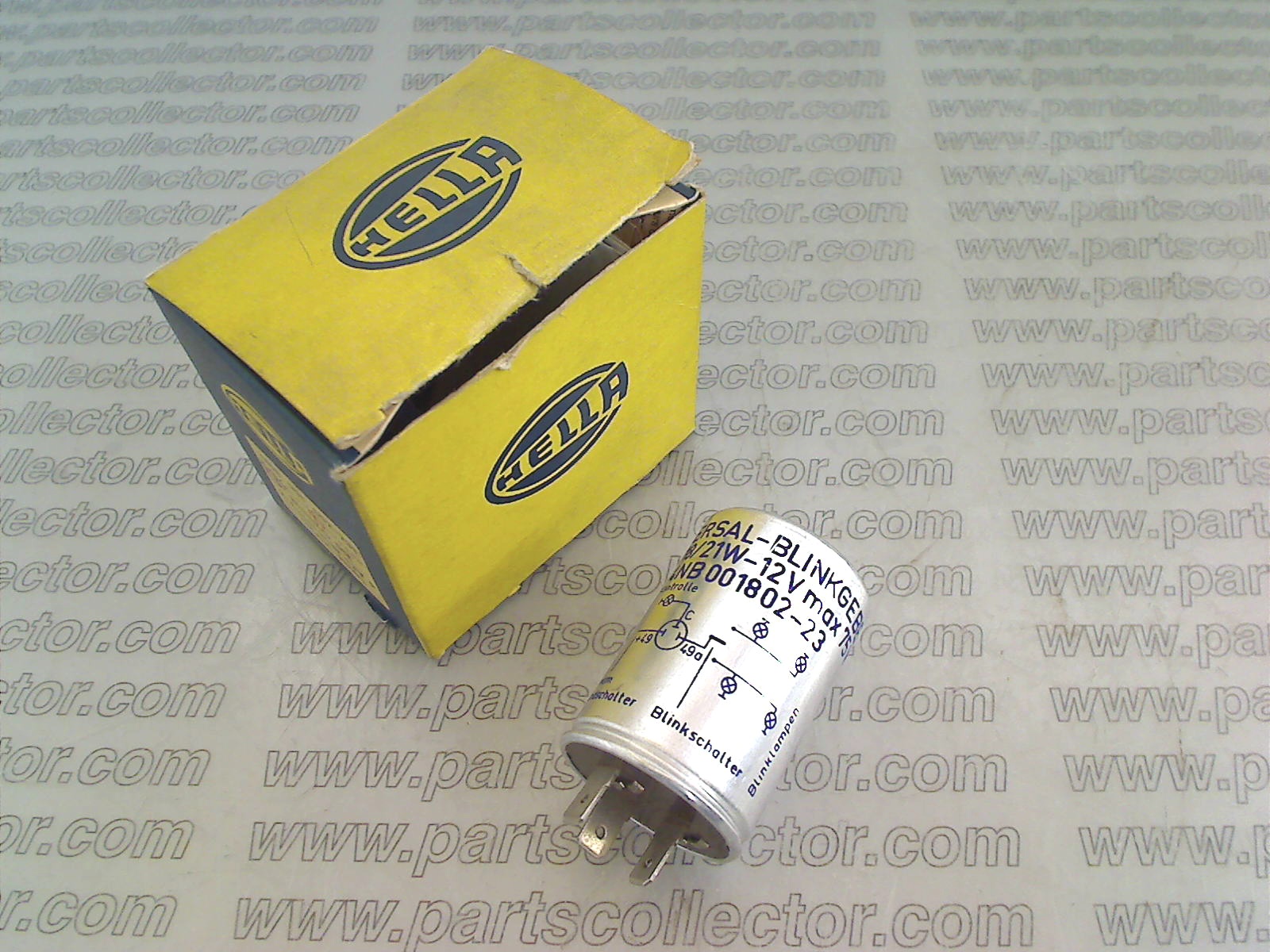 HELLA 4NB001802-23 Electrical system code 13158 compatible with: HELLA HELLA