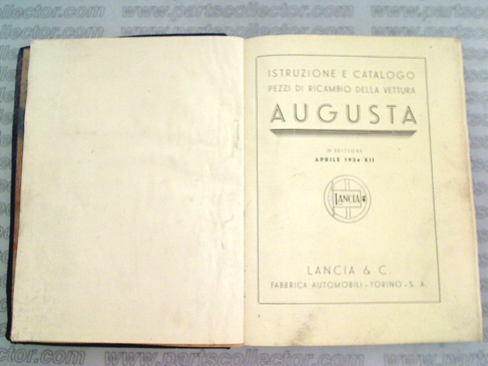 LANCIA  Accessories  - Automobilia code 13963 compatible with: LANCIA AUGUSTA - additional view