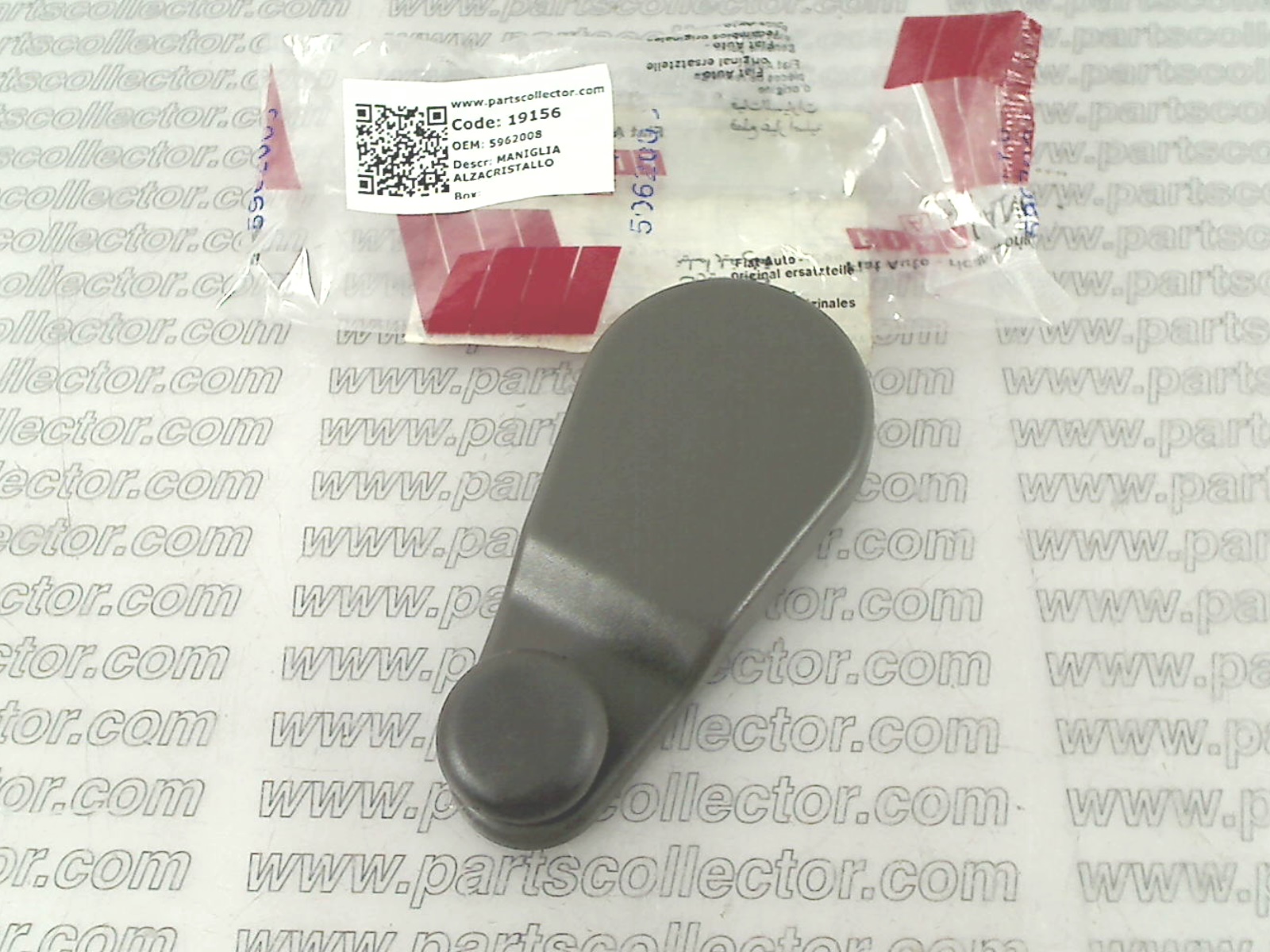 FIAT 5962008 Car body code 19156 compatible with: FIAT 127, FIAT DUCATO, FIAT REGATA, FIAT RITMO