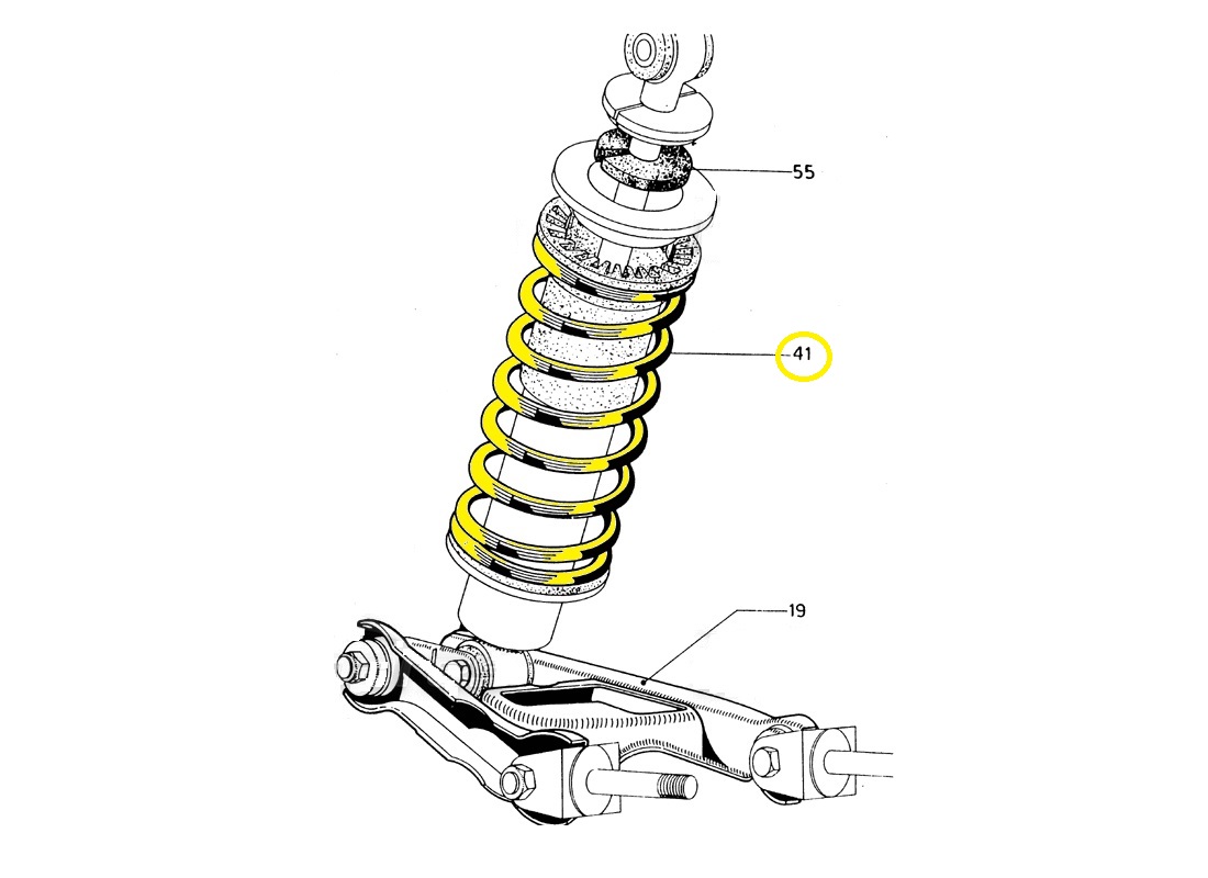 FERRARI 601008 Suspension code 17350 compatible with: FERRARI 275 GTB 2
