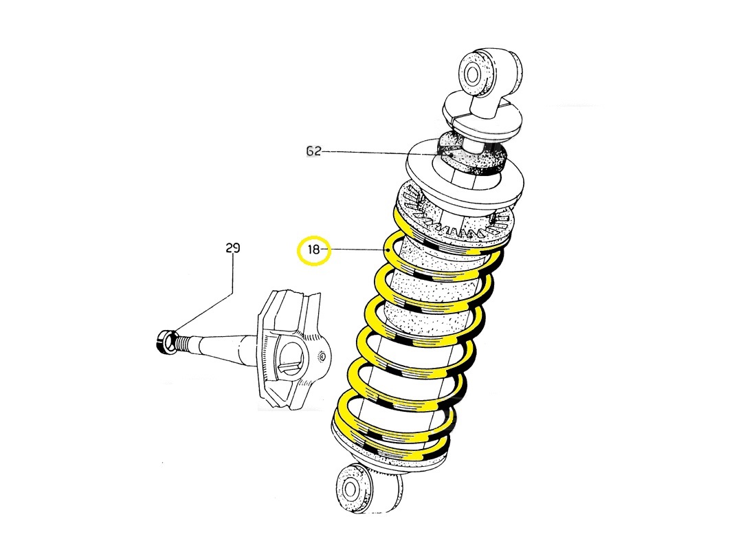 FERRARI 640508 640498 Suspension code 17351 compatible with: FERRARI 275 GTB 2
