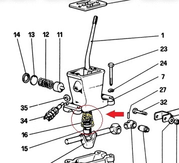 FERRARI 108823 - 108531 Transmission code 11112 compatible with: FERRARI 208, FERRARI 208 GT4, FERRARI 308 GT4, FERRARI 308 GTB GTS, FERRARI 512BB, FERRARI 512BBi - additional view