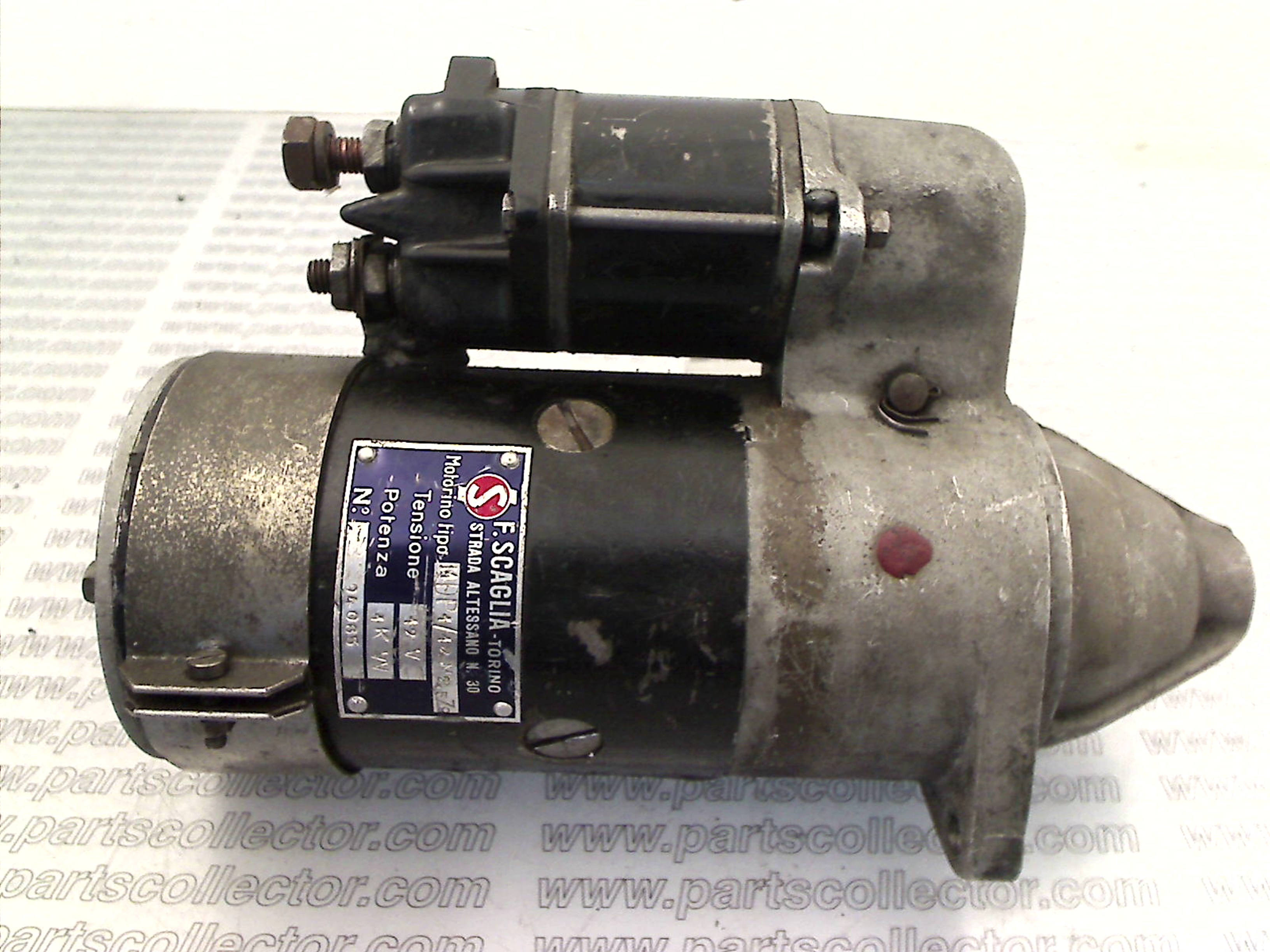 FIAT MDP1/12 M2.5 Z9 Electrical system code 17673 compatible with: FIAT 1500/1600 OSCA, FIAT 1600S