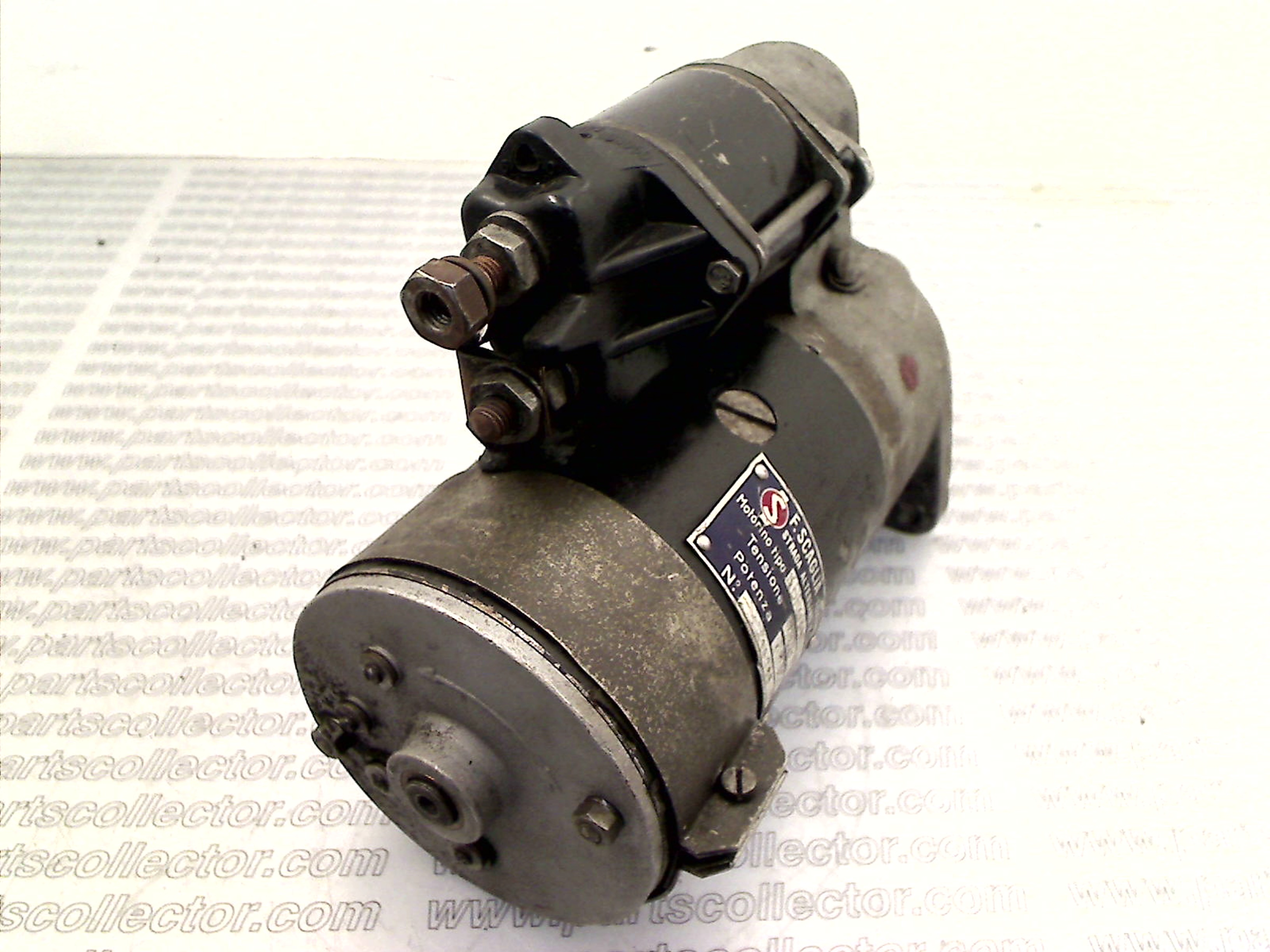 FIAT MDP1/12 M2.5 Z9 Electrical system code 17673 compatible with: FIAT 1500/1600 OSCA, FIAT 1600S - additional view