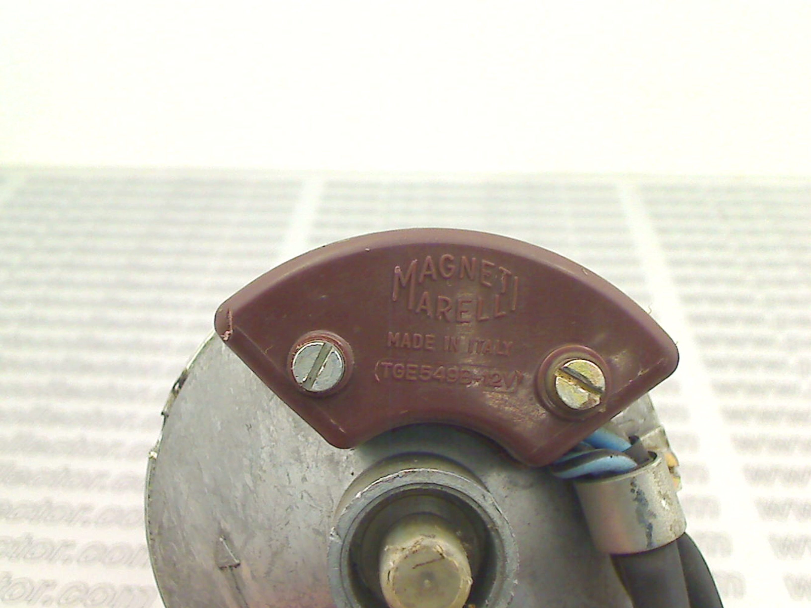 MAGNETI MARELLI TGE 549 B Electrical system code 16778 compatible with: FIAT DINO 2400, MAGNETI MARELLI MAGNETI MARELLI