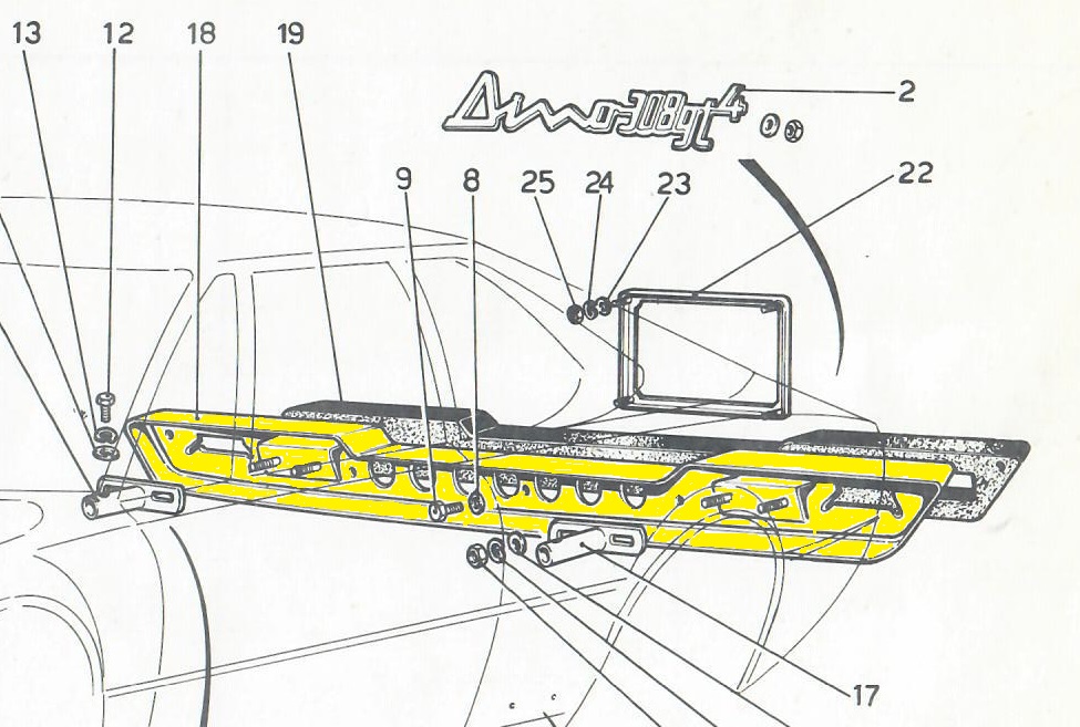 FERRARI 0400180 Car body code 14534 compatible with: FERRARI 308 GT4