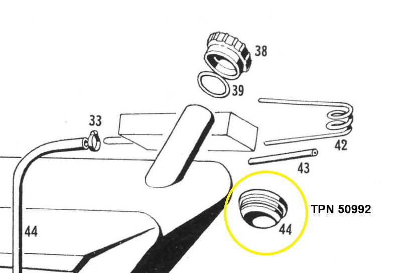 MASERATI TPN 50992 Car body code 11587 compatible with: MASERATI GHIBLI AM115