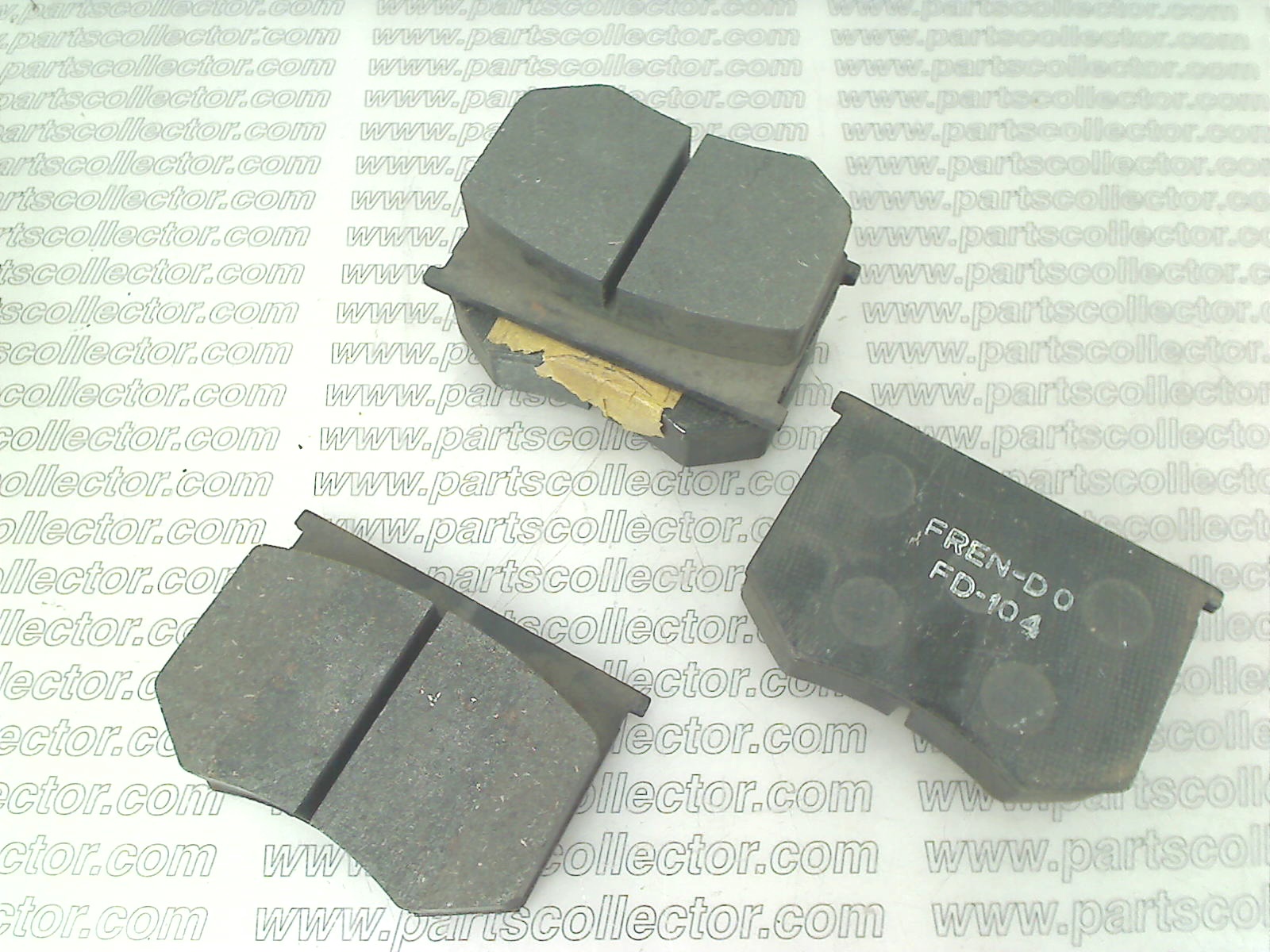 GIRLING GDB500AF GDB500 Brake system code 19567 compatible with: DE TOMASO MANGUSTA, GIRLING GIRLING, OTHERS TRIUMPH