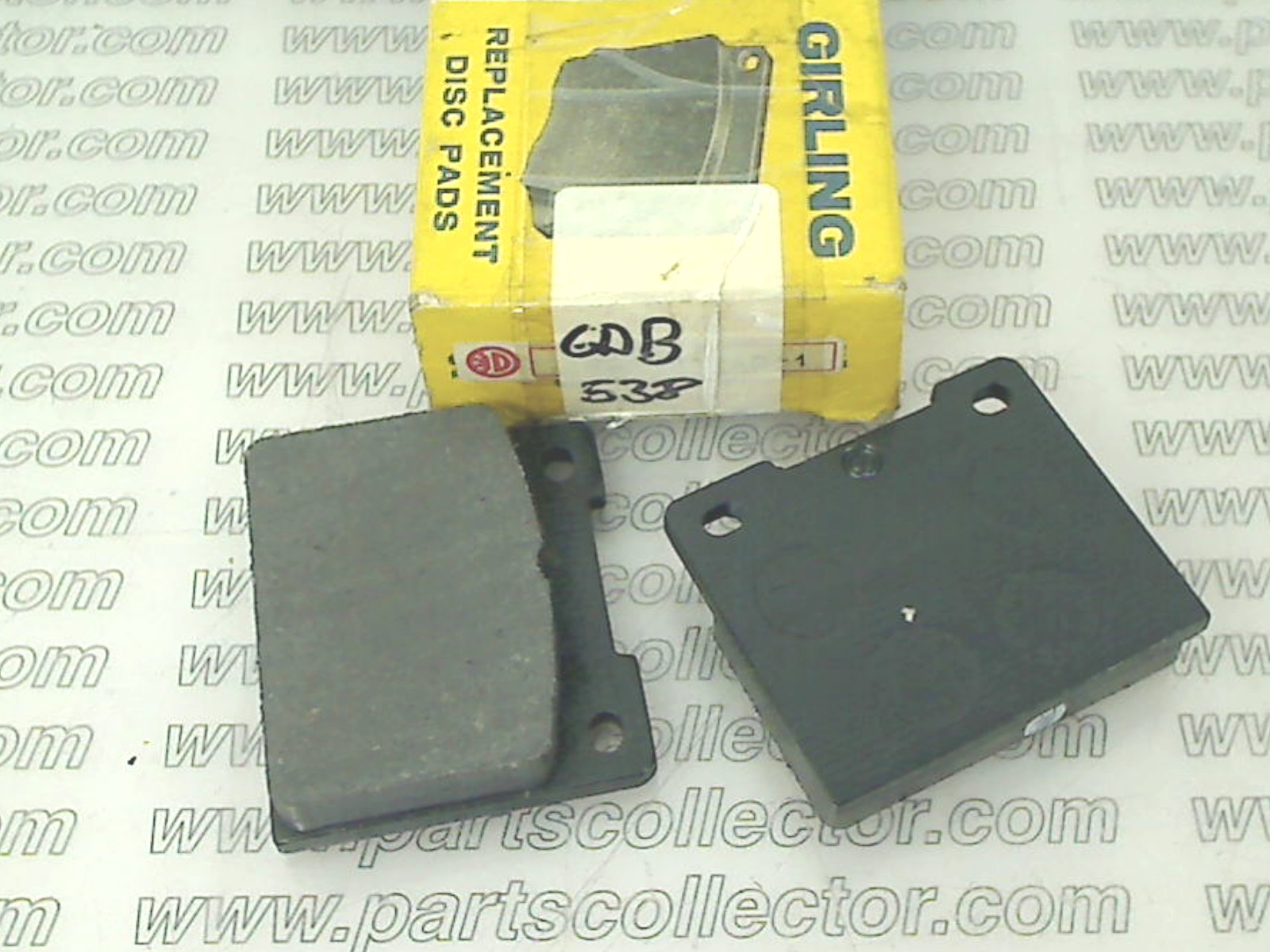 LANCIA 1390332    GDB538 Brake system code 19564 compatible with: GIRLING GIRLING, LANCIA FULVIA