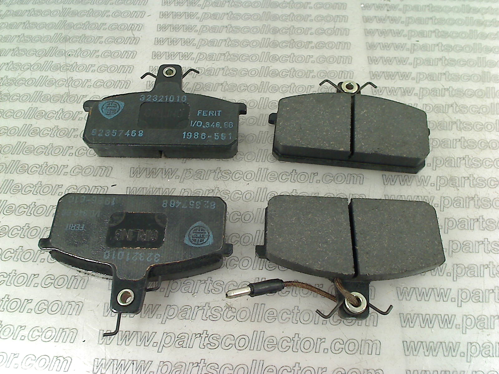 LANCIA 82357469 Brake system code 19589 compatible with: LANCIA DELTA, LANCIA PRISMA