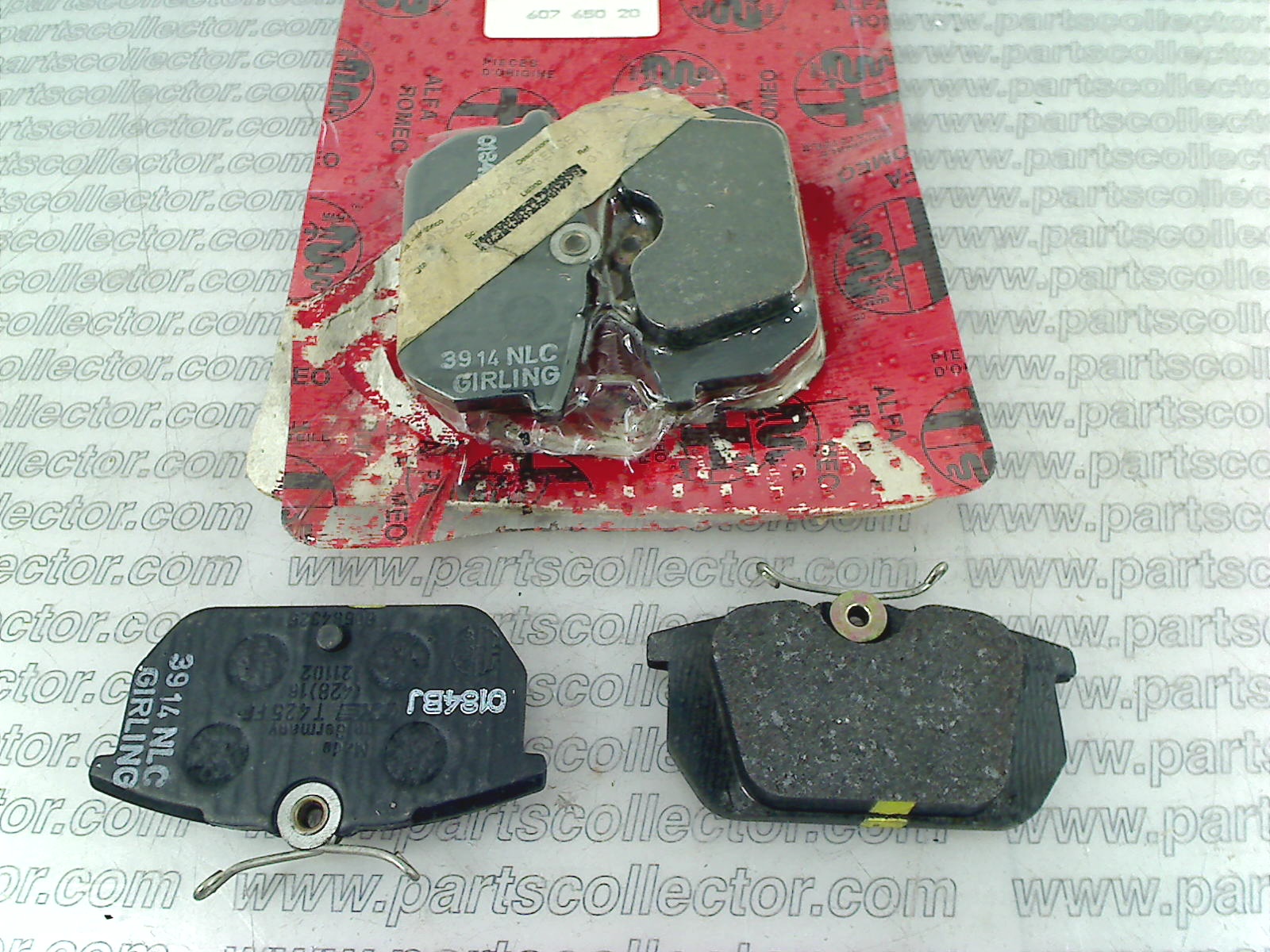 ALFA ROMEO 60765020 Brake system code 19593 compatible with: ALFA ROMEO 145, ALFA ROMEO 155, ALFA ROMEO 33, ALFA ROMEO 916 GTV