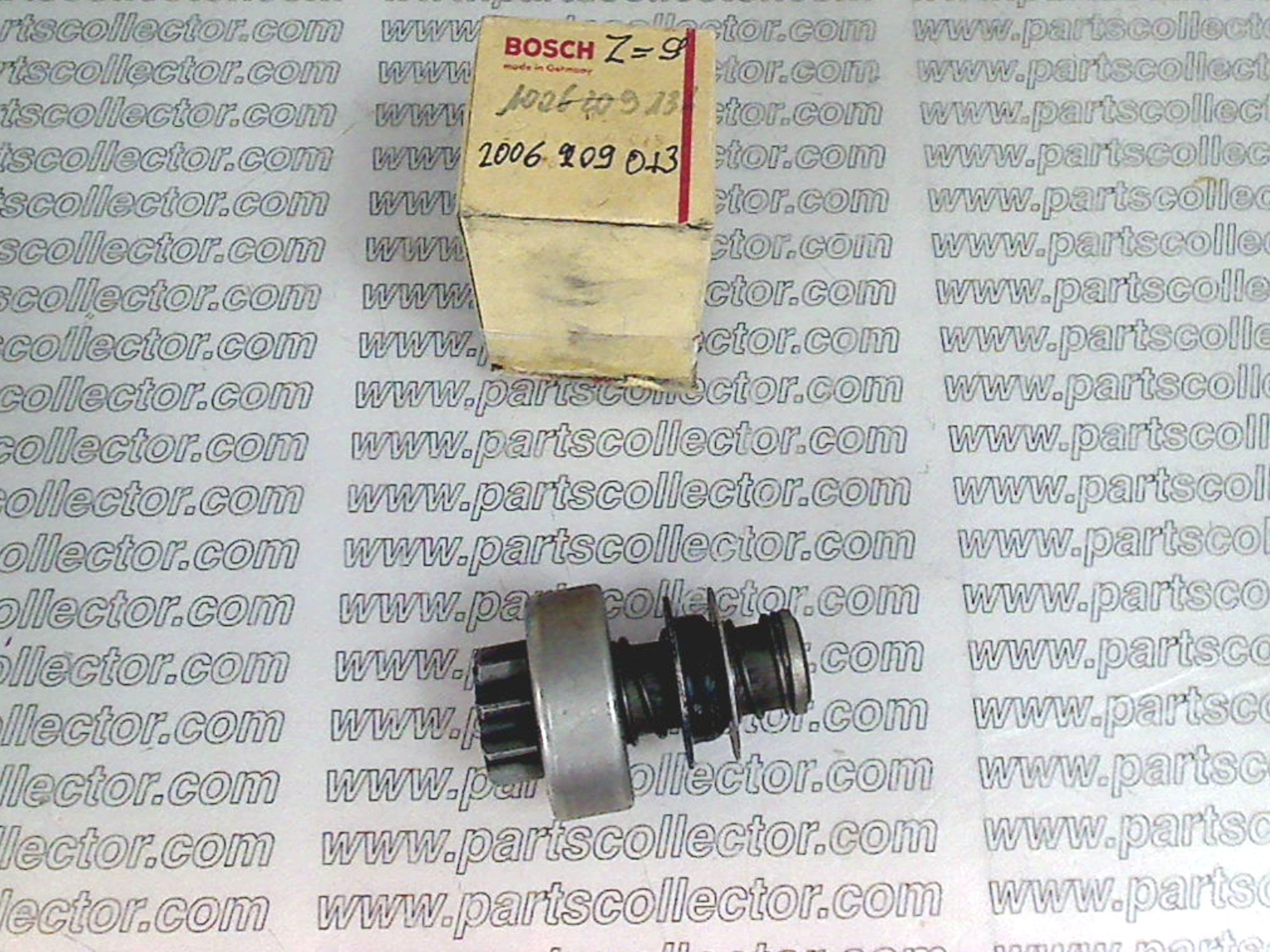 BOSCH 2006209013 Electrical system code 18727 compatible with: BOSCH BOSCH
