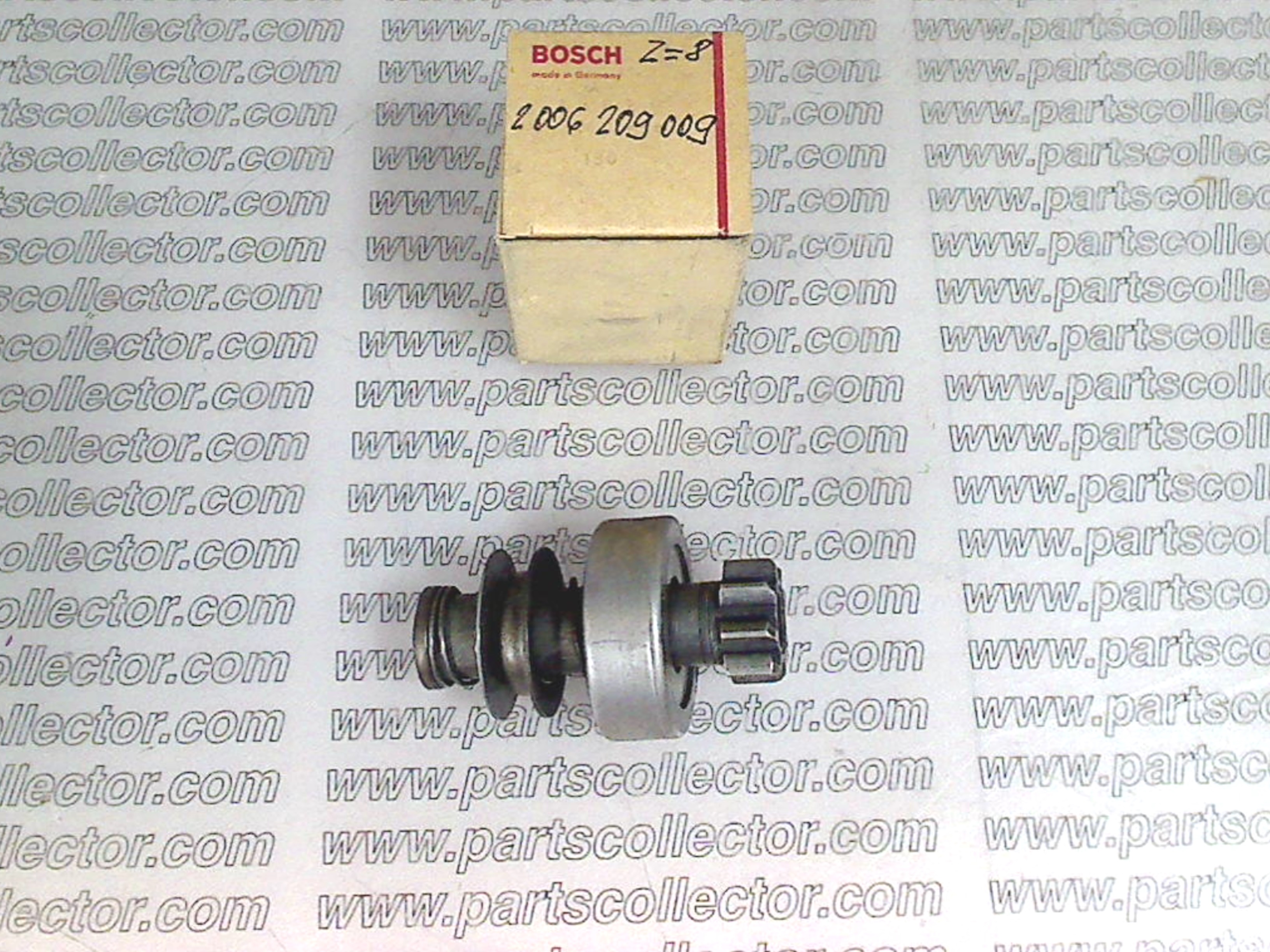 BOSCH 2006209009 Electrical system code 18728 compatible with: BOSCH BOSCH