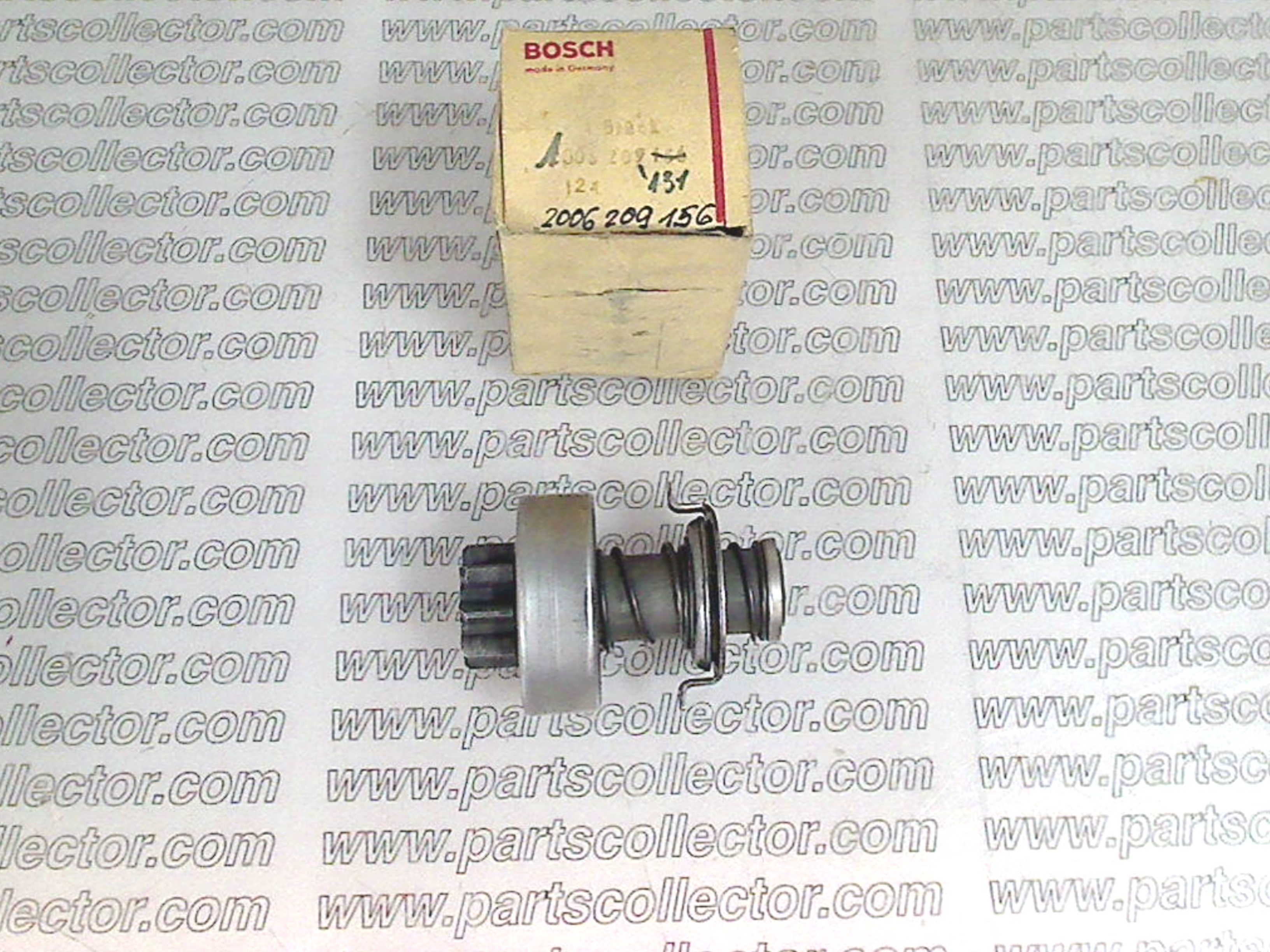 BOSCH 2006209156 Electrical system code 18729 compatible with: BOSCH BOSCH