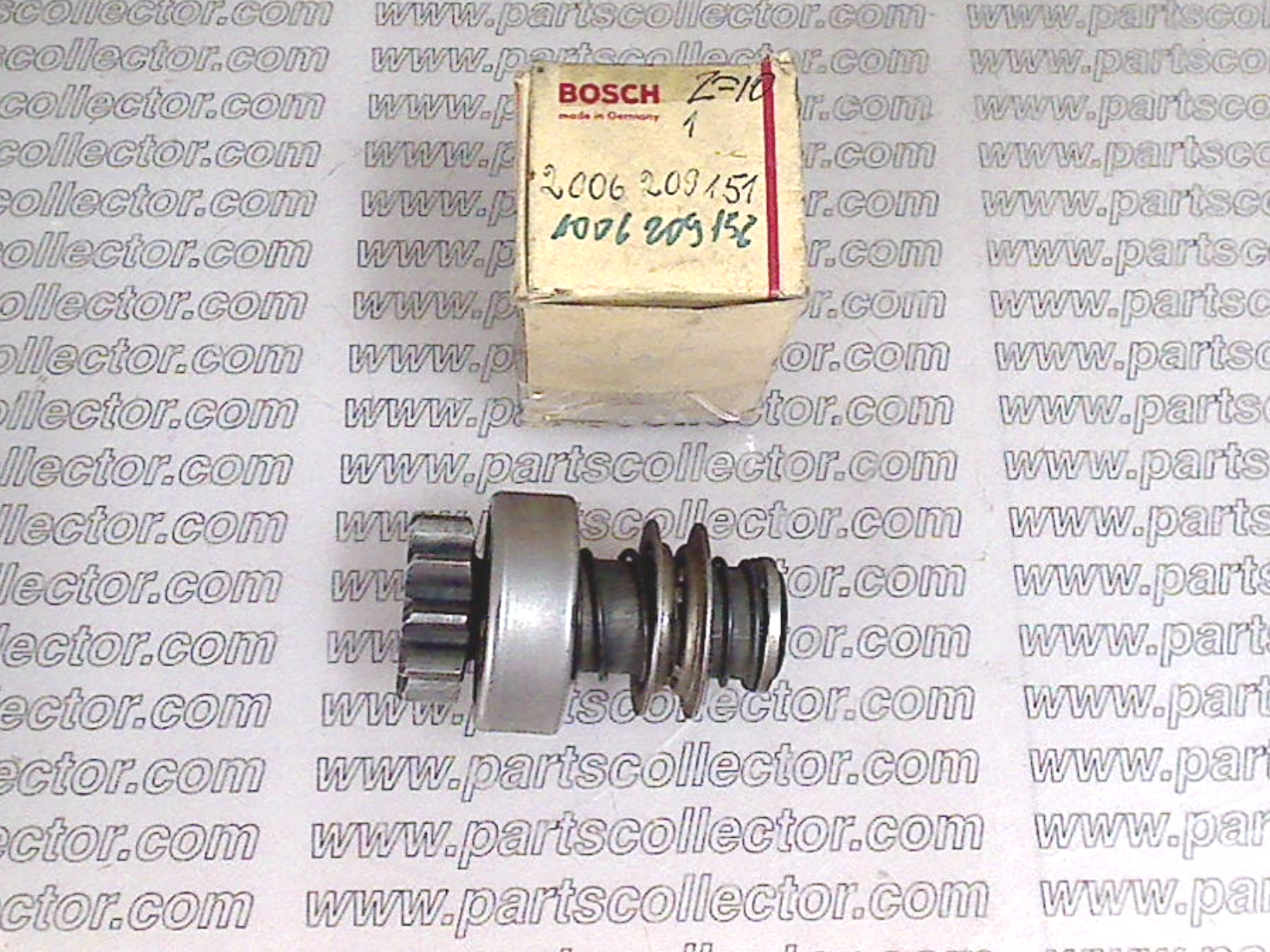 BOSCH 2006209151 Electrical system code 18733 compatible with: BOSCH BOSCH