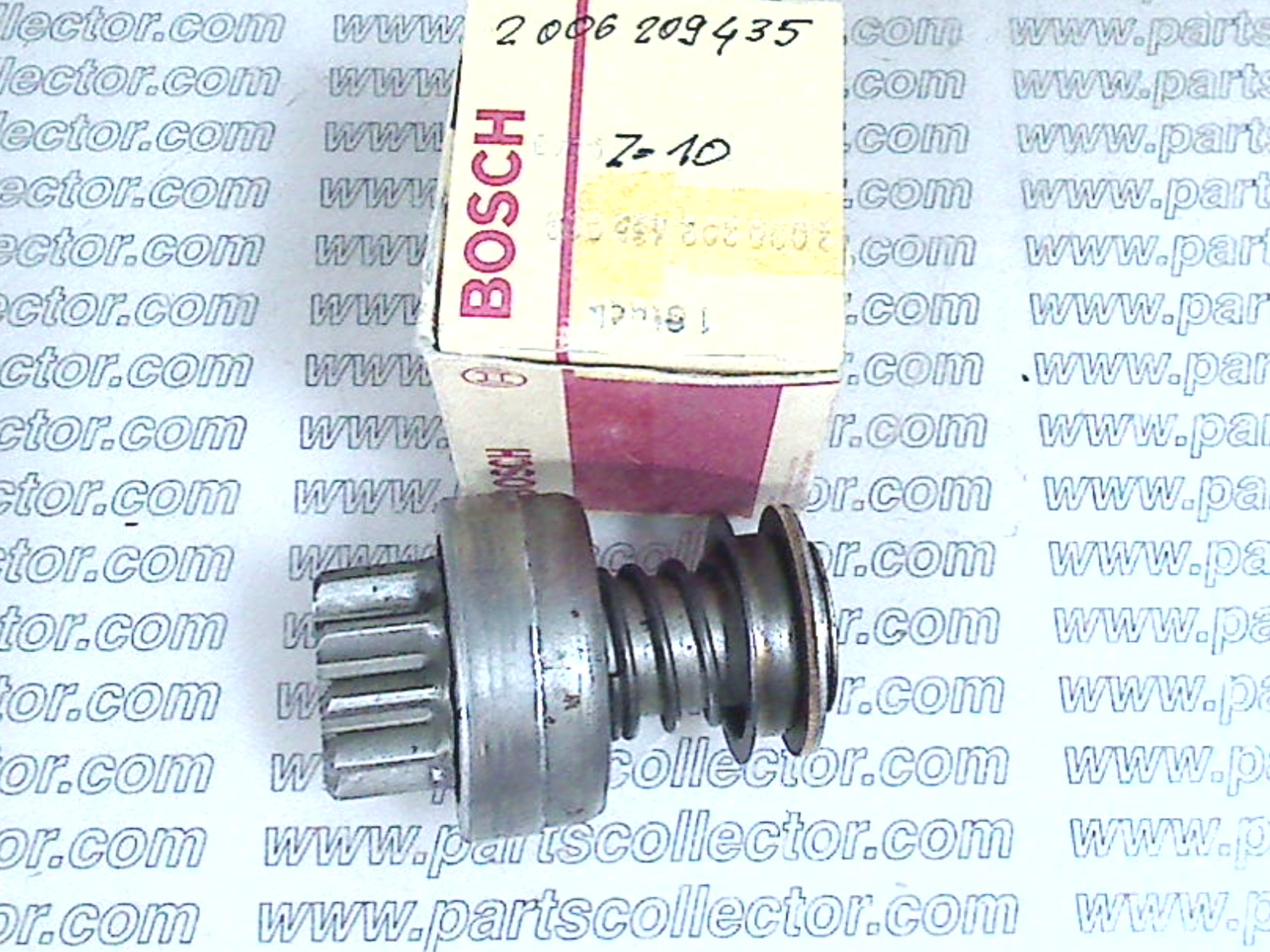 BOSCH 2006209435 Electrical system code 18747 compatible with: BOSCH BOSCH
