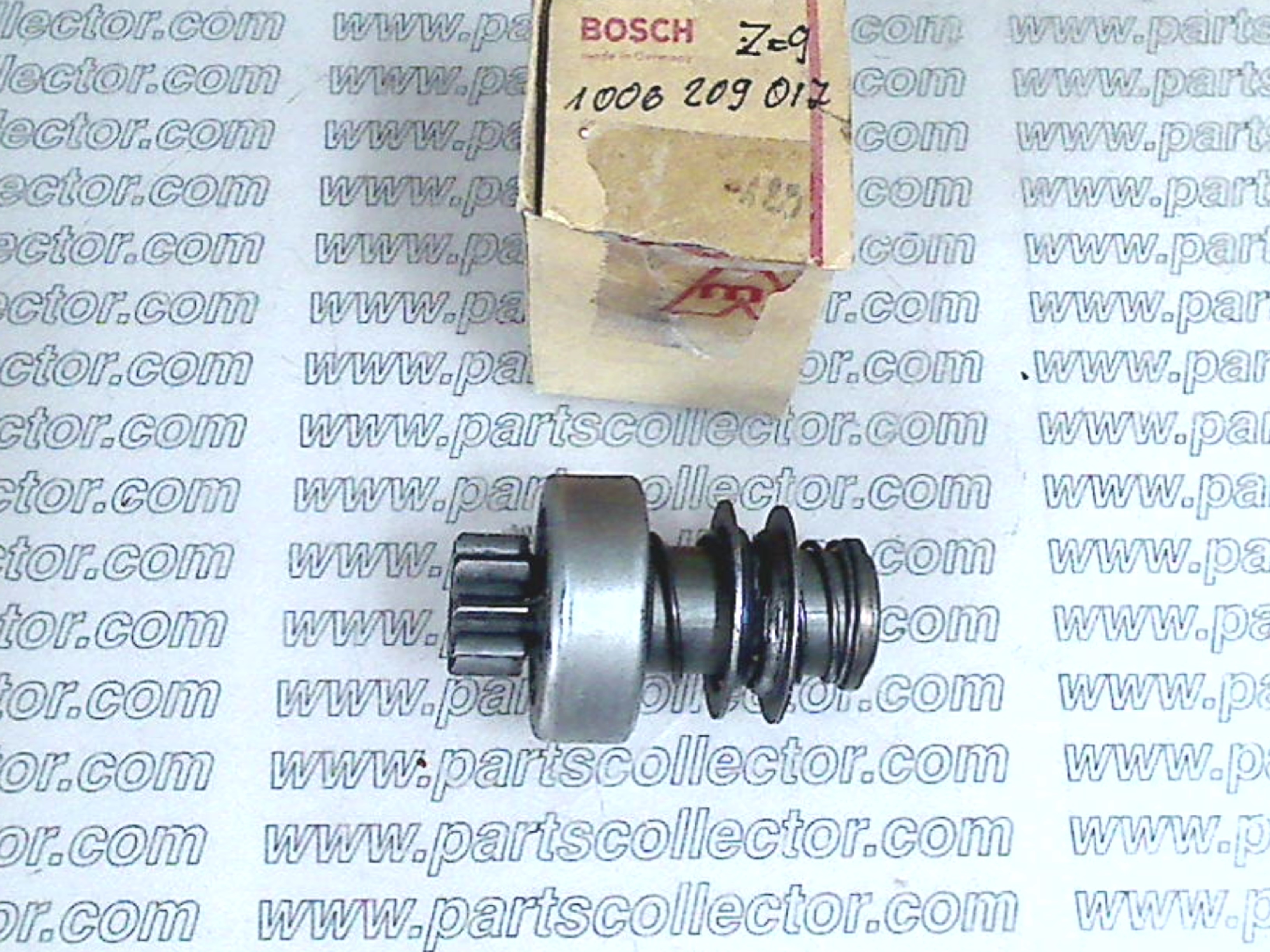 BOSCH 1006209017 Electrical system code 18749 compatible with: BOSCH BOSCH