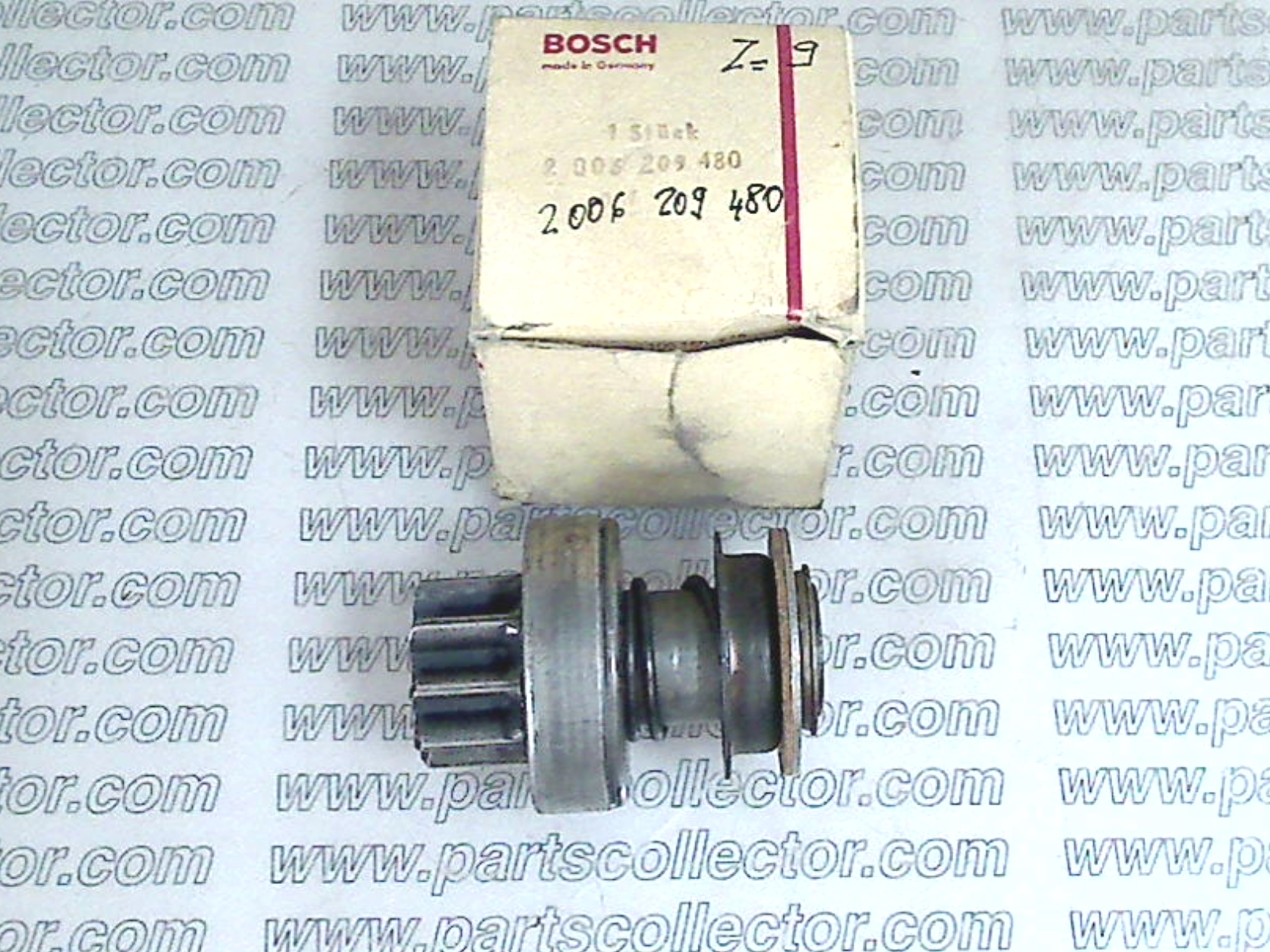 BOSCH 2006209480 Electrical system code 18753 compatible with: BOSCH BOSCH