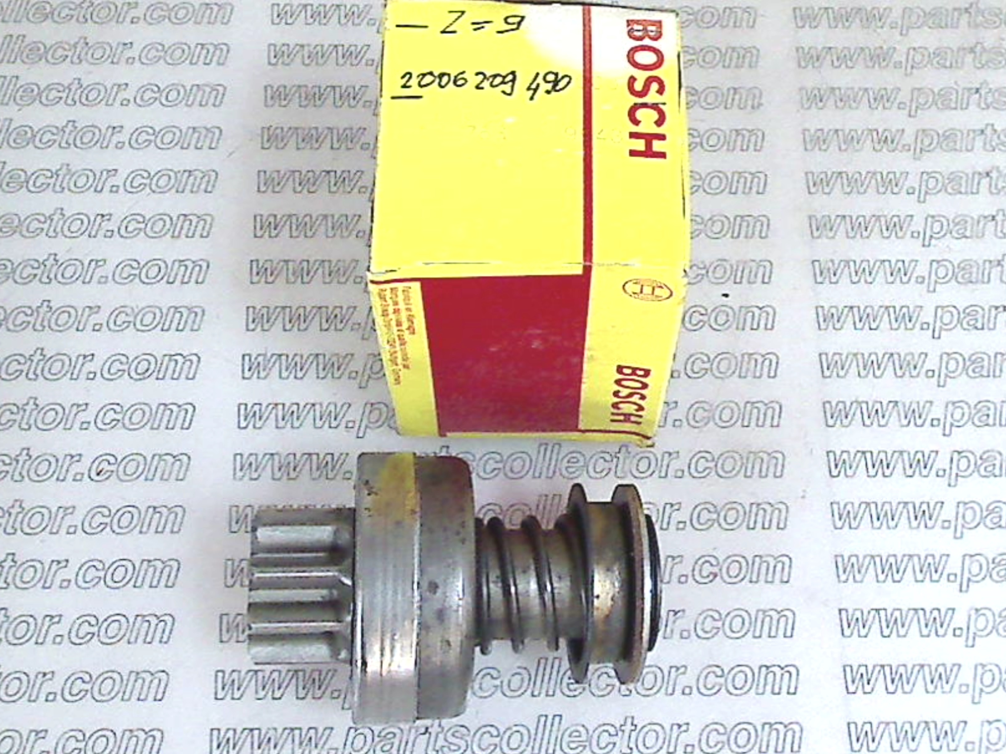 BOSCH 2006209490 Electrical system code 18756 compatible with: BOSCH BOSCH