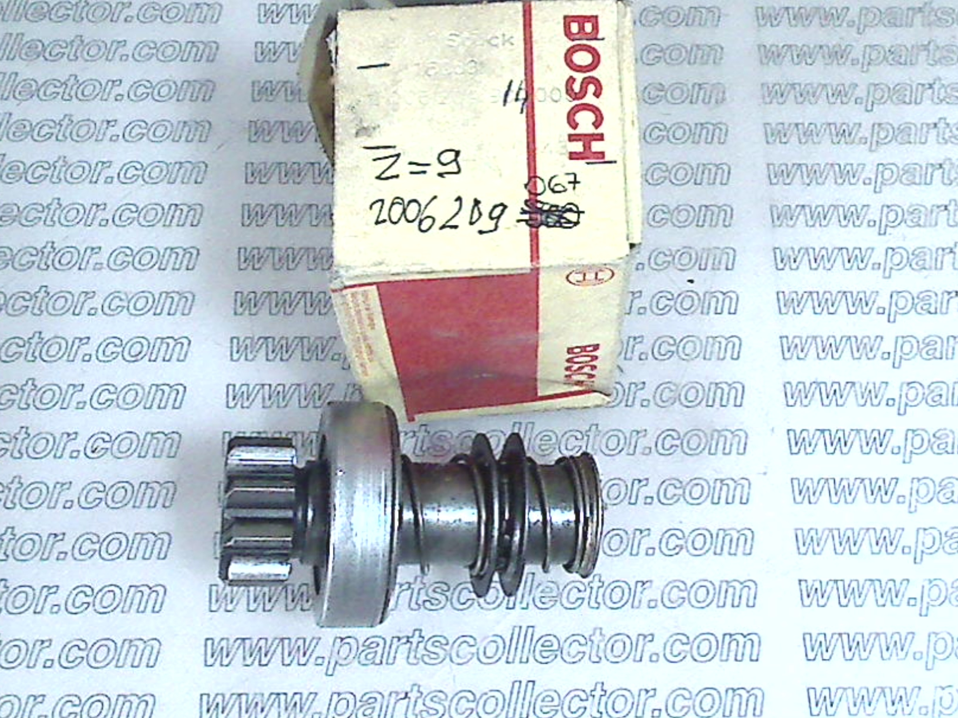 BOSCH 2006209067 Electrical system code 18758 compatible with: BOSCH BOSCH
