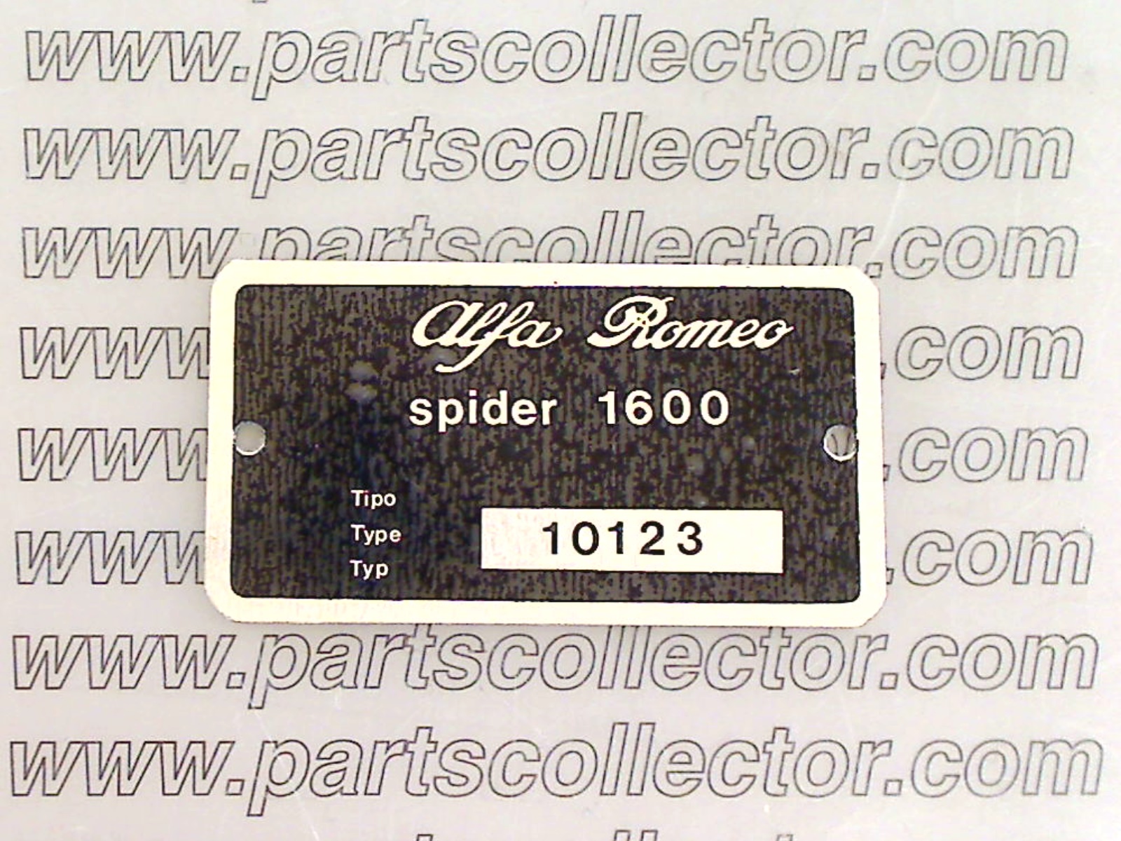ALFA ROMEO  Car body code 11737 compatible with: ALFA ROMEO DUETTO SPIDER 105