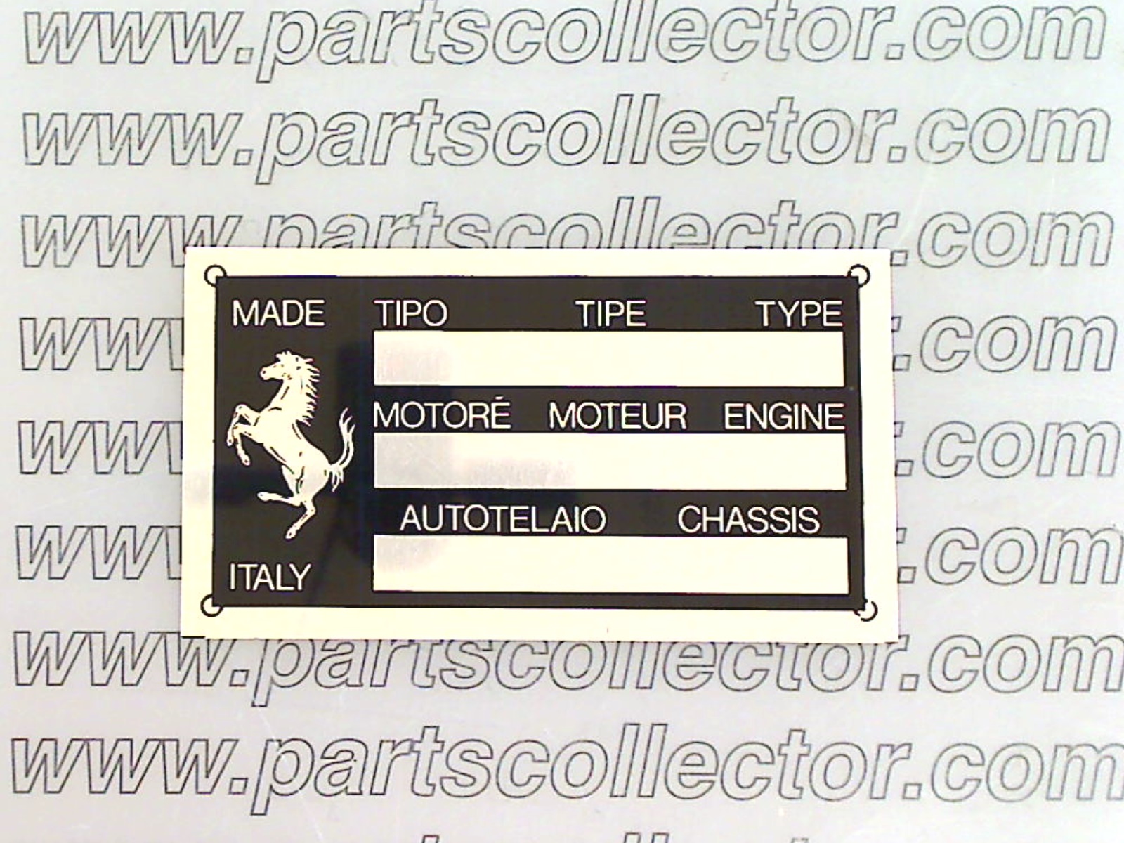 FERRARI  Car body code 11726 compatible with: FERRARI 250, FERRARI 275 GTB 2, FERRARI 275 GTB 4, FERRARI 275 GTS, FERRARI 330, FERRARI 330 GT, FERRARI 330 GT 2+2, FERRARI 330 GTC, FERRARI 365 GT4 2+2, FERRARI 365 GTC