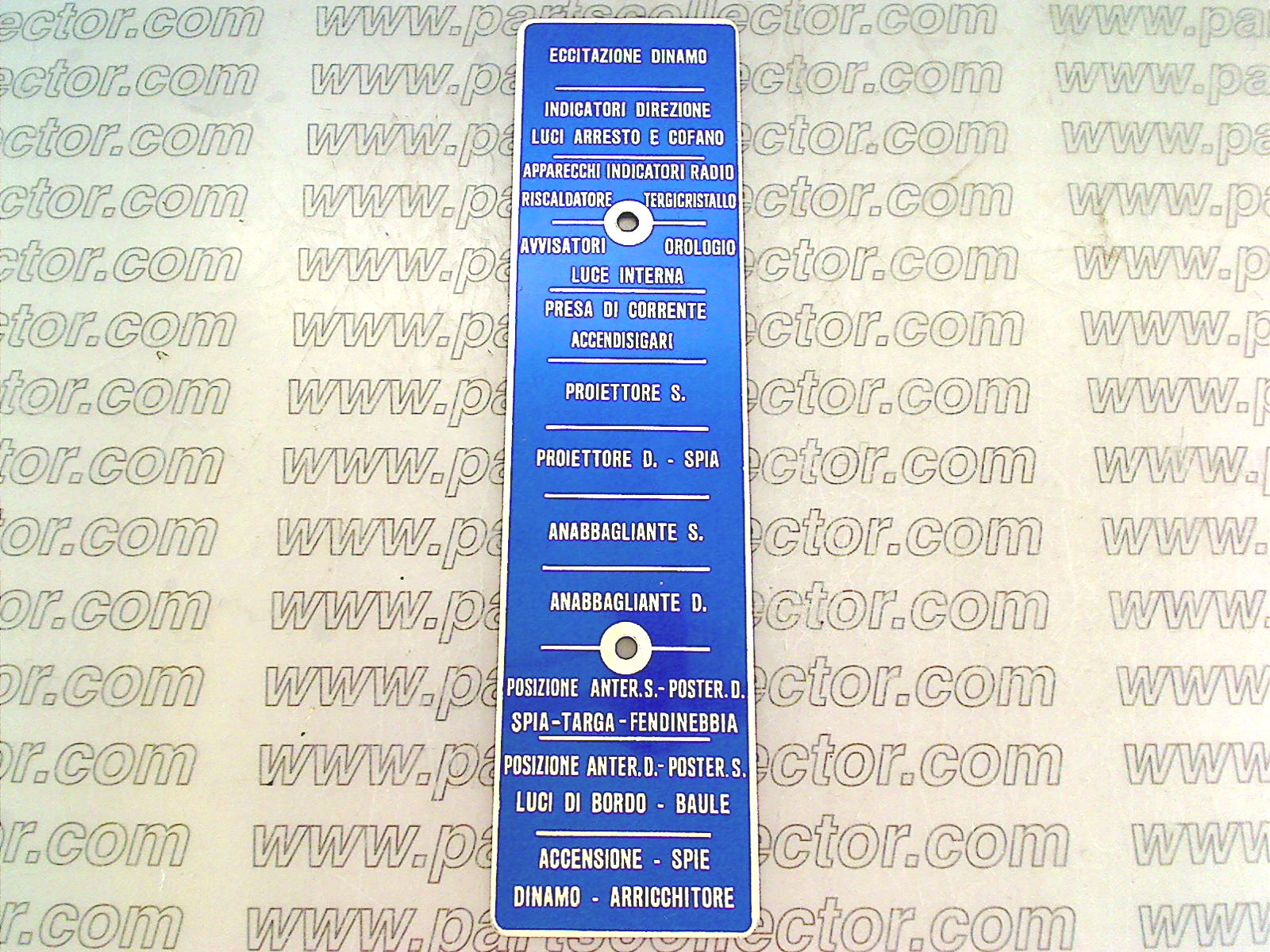 LANCIA  Electrical system code 12960 compatible with: ALFA ROMEO ALFA ROMEO, LANCIA LANCIA, MASERATI MASERATI