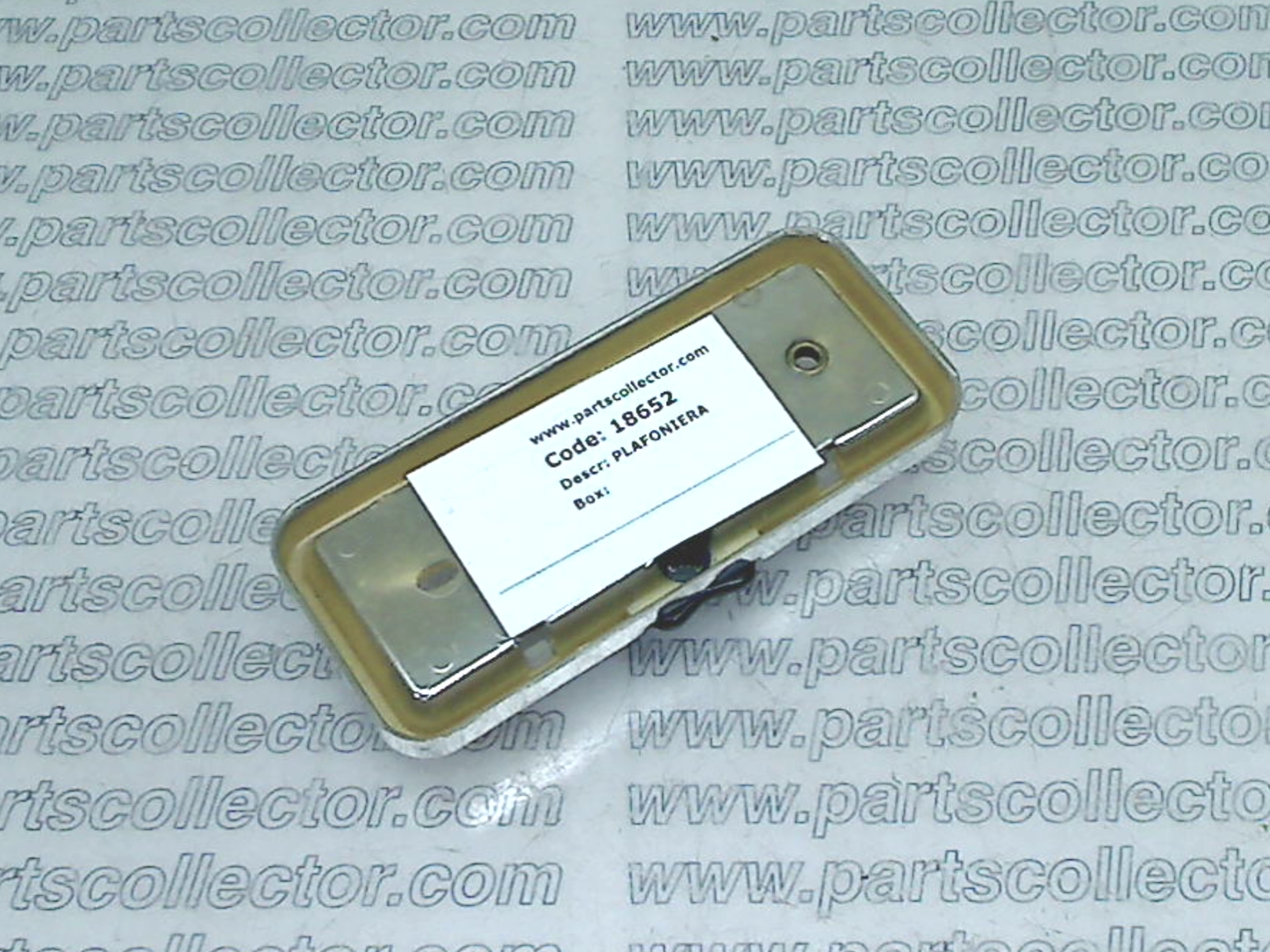 LANCIA  Lighting system code 18652 compatible with: LANCIA BETA - detail view