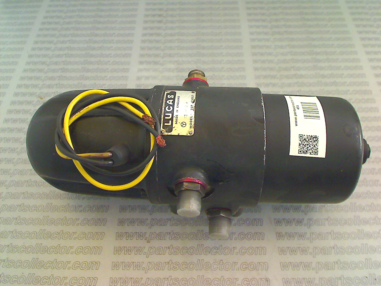 LUCAS 2EP Fuel system - Exhaust code 451 compatible with: LUCAS LUCAS, MASERATI 3500 AM101, MASERATI MASERATI