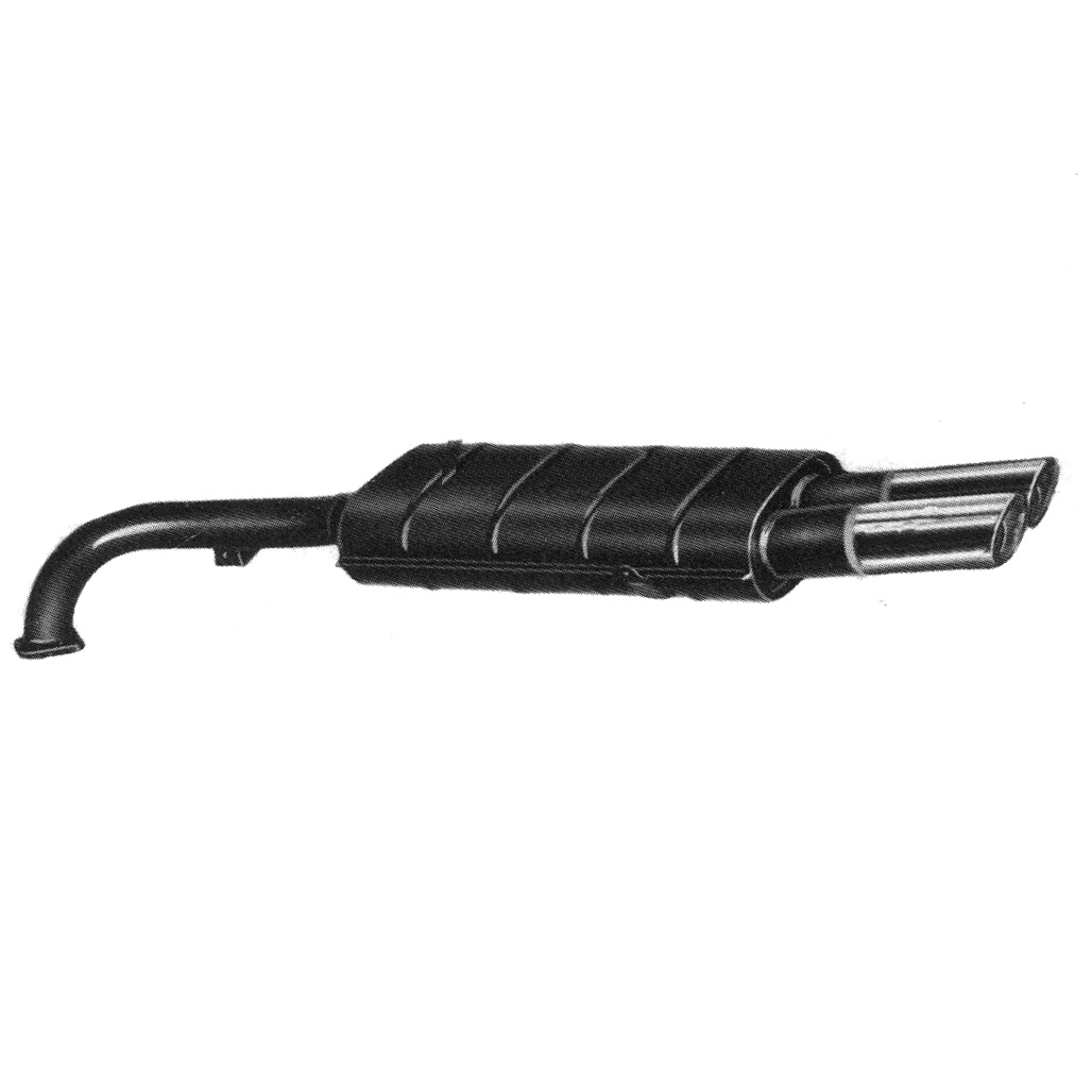 ANSA LM 0427 Fuel system - Exhaust code 16523 compatible with: ANSA ANSA, LAMBORGHINI ISLERO