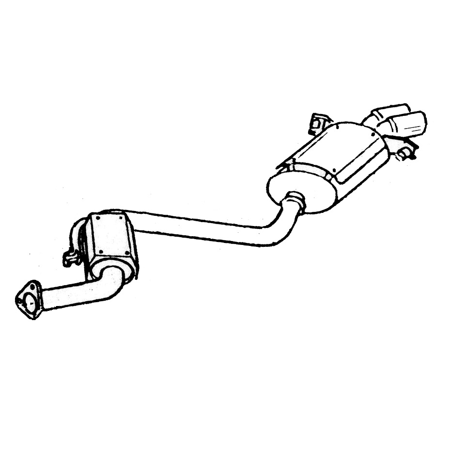 ANSA MA 4407 Fuel system - Exhaust code 16636 compatible with: ANSA ANSA, MASERATI SHAMAL