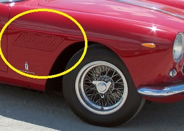 FERRARI 242-18-800-07 Car body code 17622 compatible with: FERRARI 250 GTE, FERRARI 330 - additional view