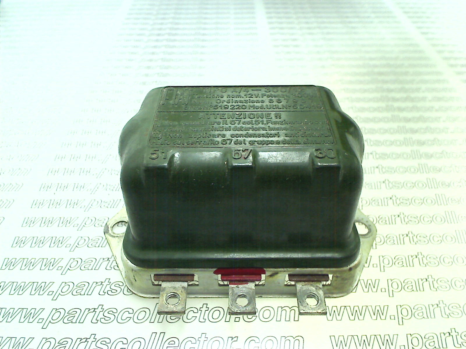 FIAT TIPO A/4 Electrical system code 11463 compatible with: FIAT 8V, MAGNETI MARELLI MAGNETI MARELLI