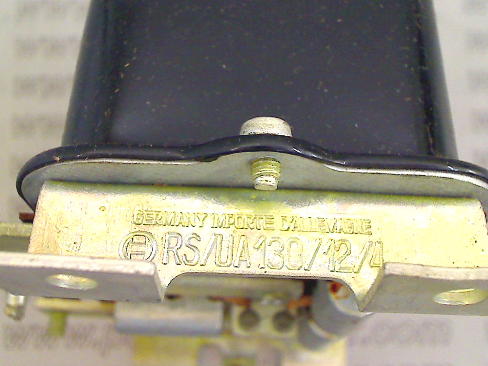 BOSCH RS/UA130/12/4 Electrical system code 13106 compatible with: BOSCH BOSCH - additional view