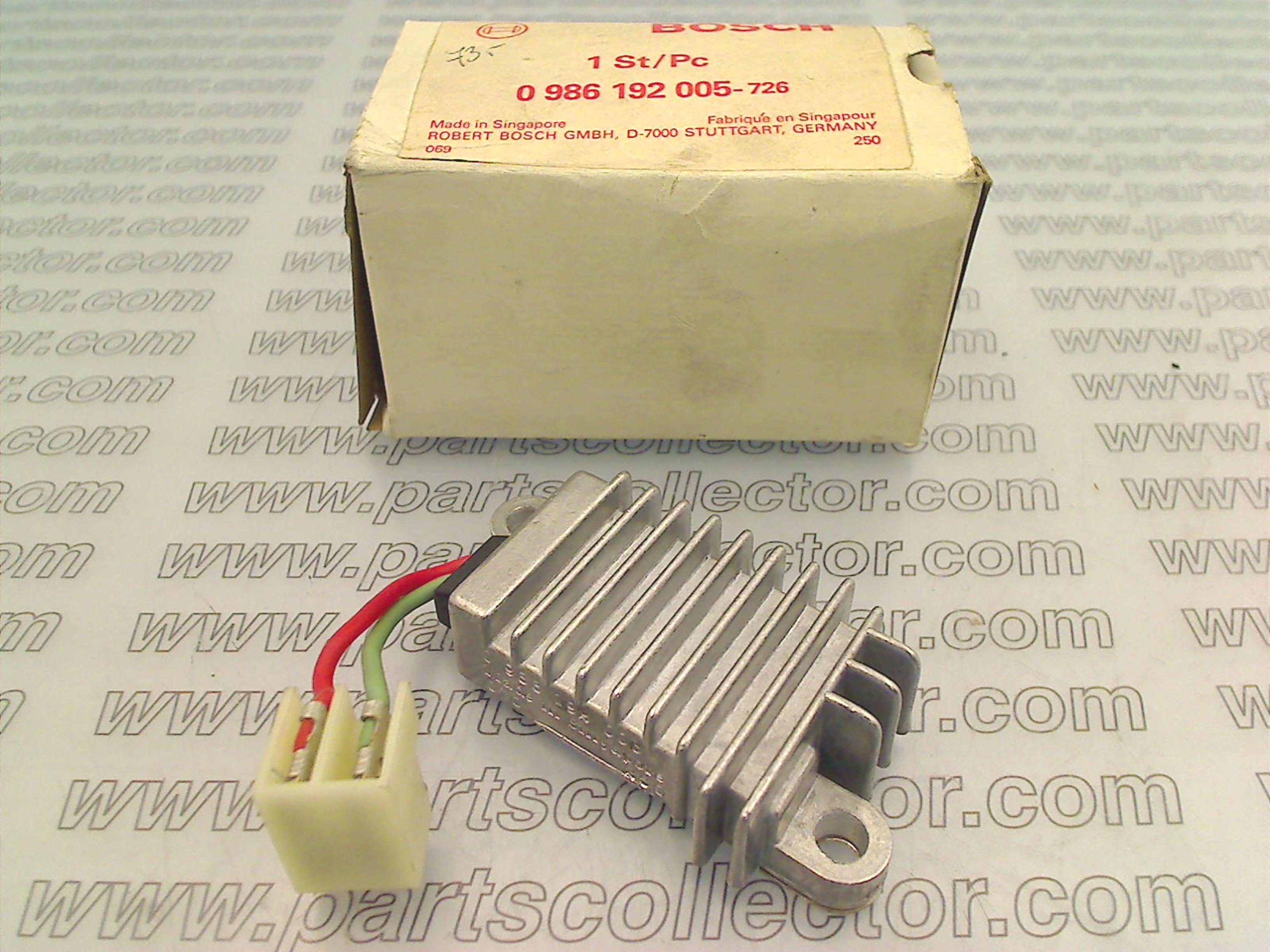 BOSCH 0986192005-726 Electrical system code 17055 compatible with: BOSCH BOSCH