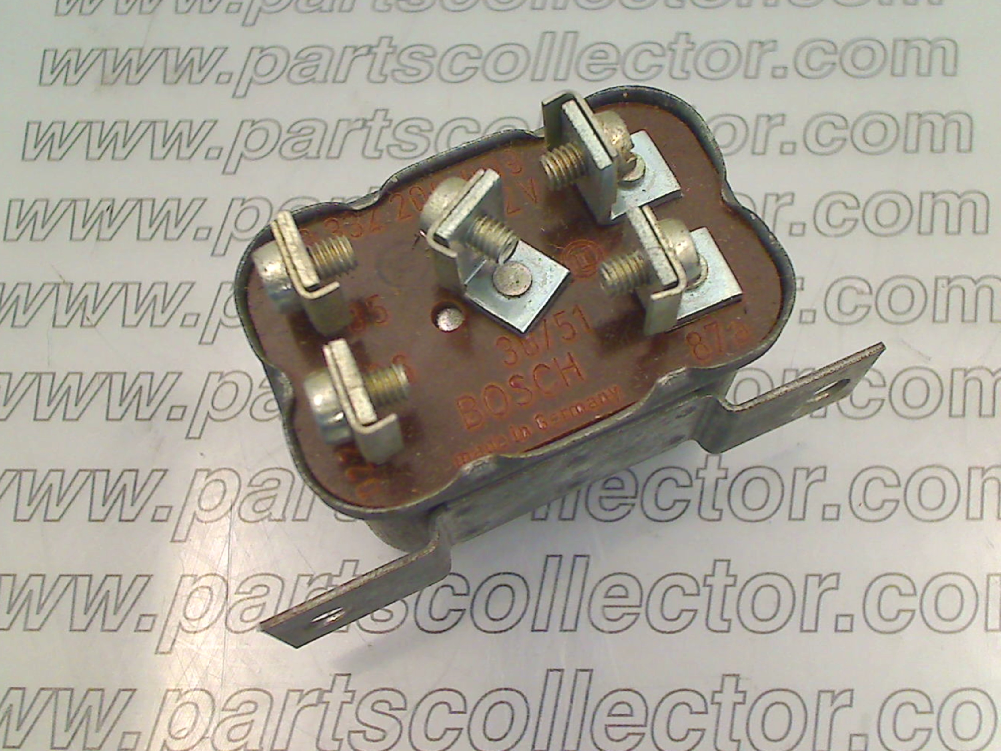 BOSCH 0332200009 Electrical system code 16796 compatible with: BOSCH BOSCH, MASERATI GHIBLI AM115, MASERATI INDY AM116, MASERATI MEXICO AM112 - additional view