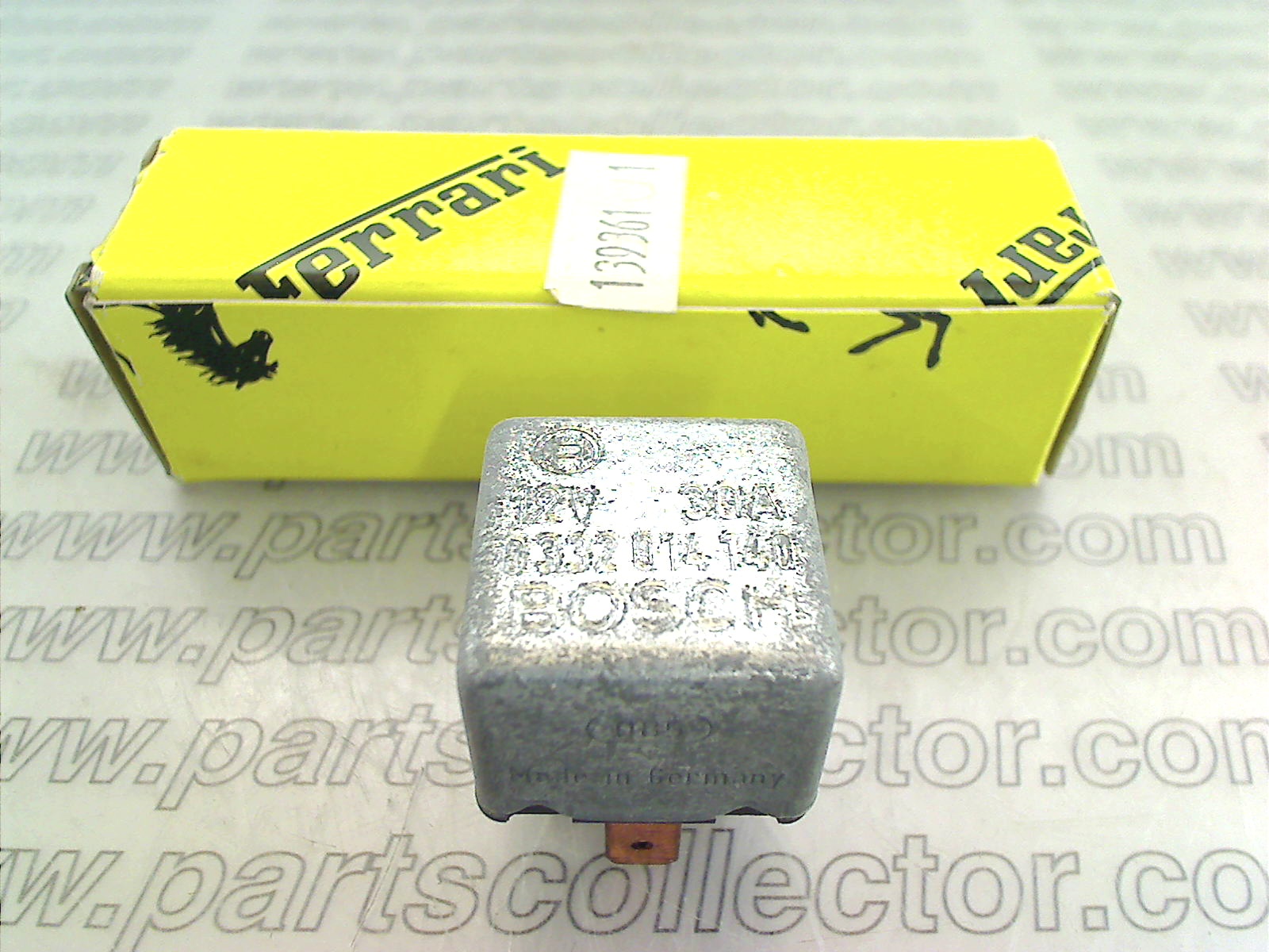 FERRARI 139361 Electrical system code 13840 compatible with: BOSCH BOSCH, FERRARI 348, FERRARI 355, FERRARI 456, FERRARI 512M, FERRARI 512TR, FERRARI 550, FERRARI F50
