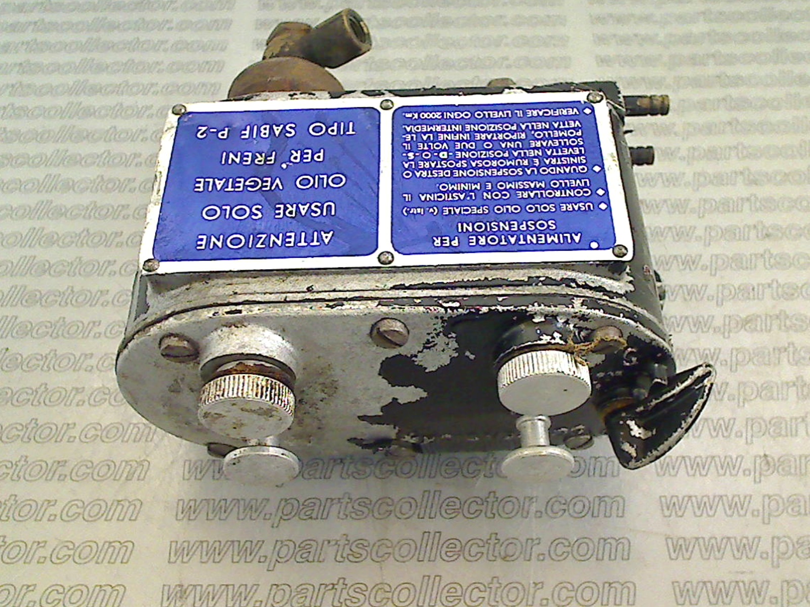 LANCIA B10 80010 34 Brake system code 15780 compatible with: LANCIA AURELIA - additional view