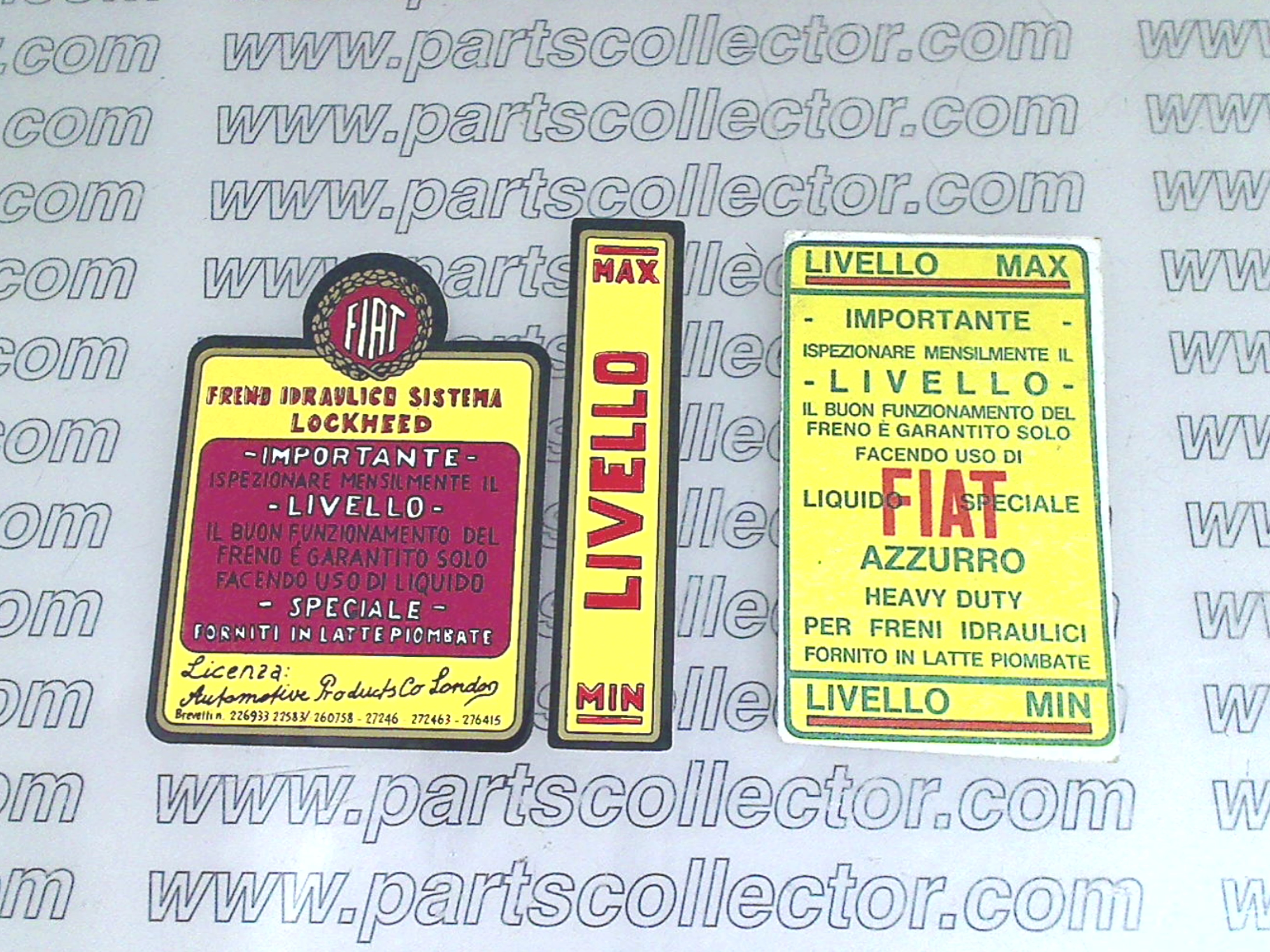 FERRARI  Brake system code 18164 compatible with: FERRARI 166, FERRARI 195, FERRARI 212, FERRARI 250, FIAT 1100, FIAT TOPOLINO - additional view