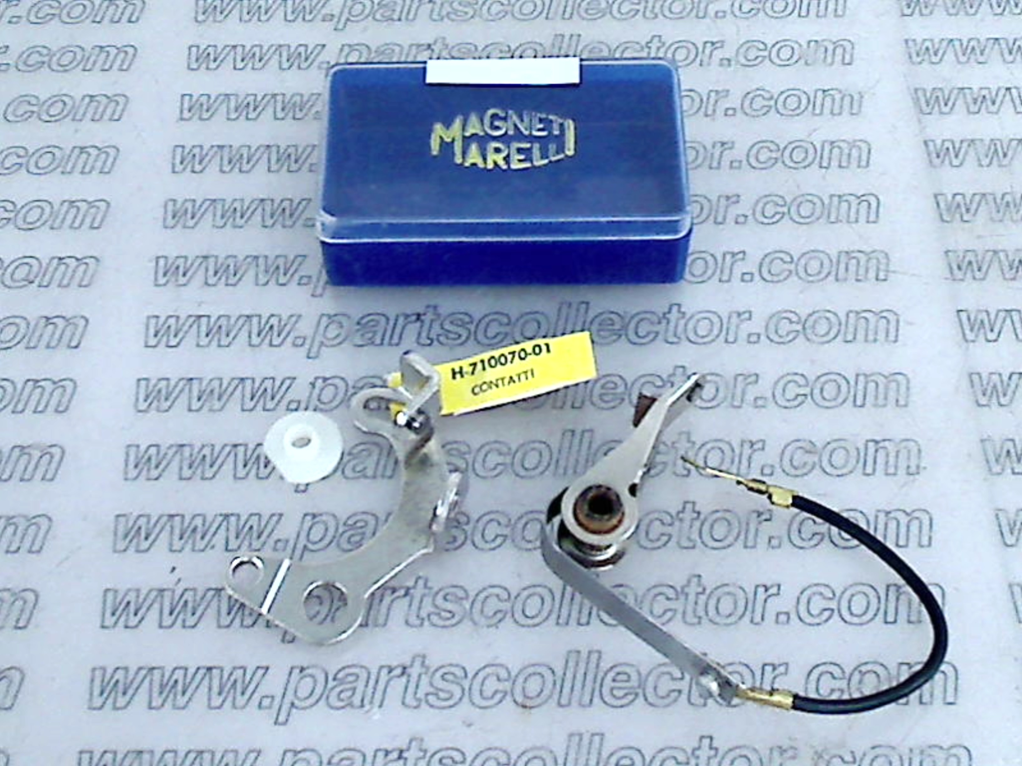 MAGNETI MARELLI 710070/01/02/03 - 9911553 Ignition code 2028 compatible with: ALFA ROMEO GIULIA 105, FIAT 1100, FIAT 1200, FIAT 1800, FIAT 2100, FIAT 2100, INNOCENTI INNOCENTI, LANCIA FLAMINIA, LANCIA FLAVIA, MAGNETI MARELLI MAGNETI MARELLI