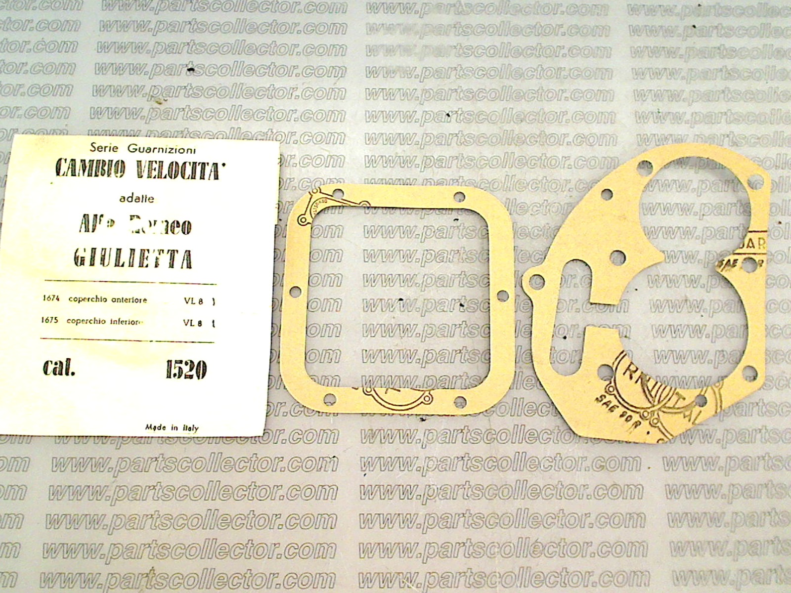 ALFA ROMEO  Transmission code 8120 compatible with: ALFA ROMEO GIULIETTA 750/101