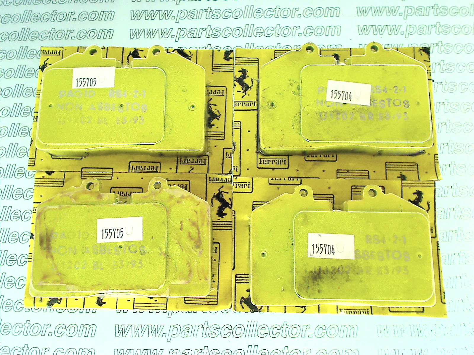 FERRARI 155704 155705 Brake system code 11615 compatible with: FERRARI 456