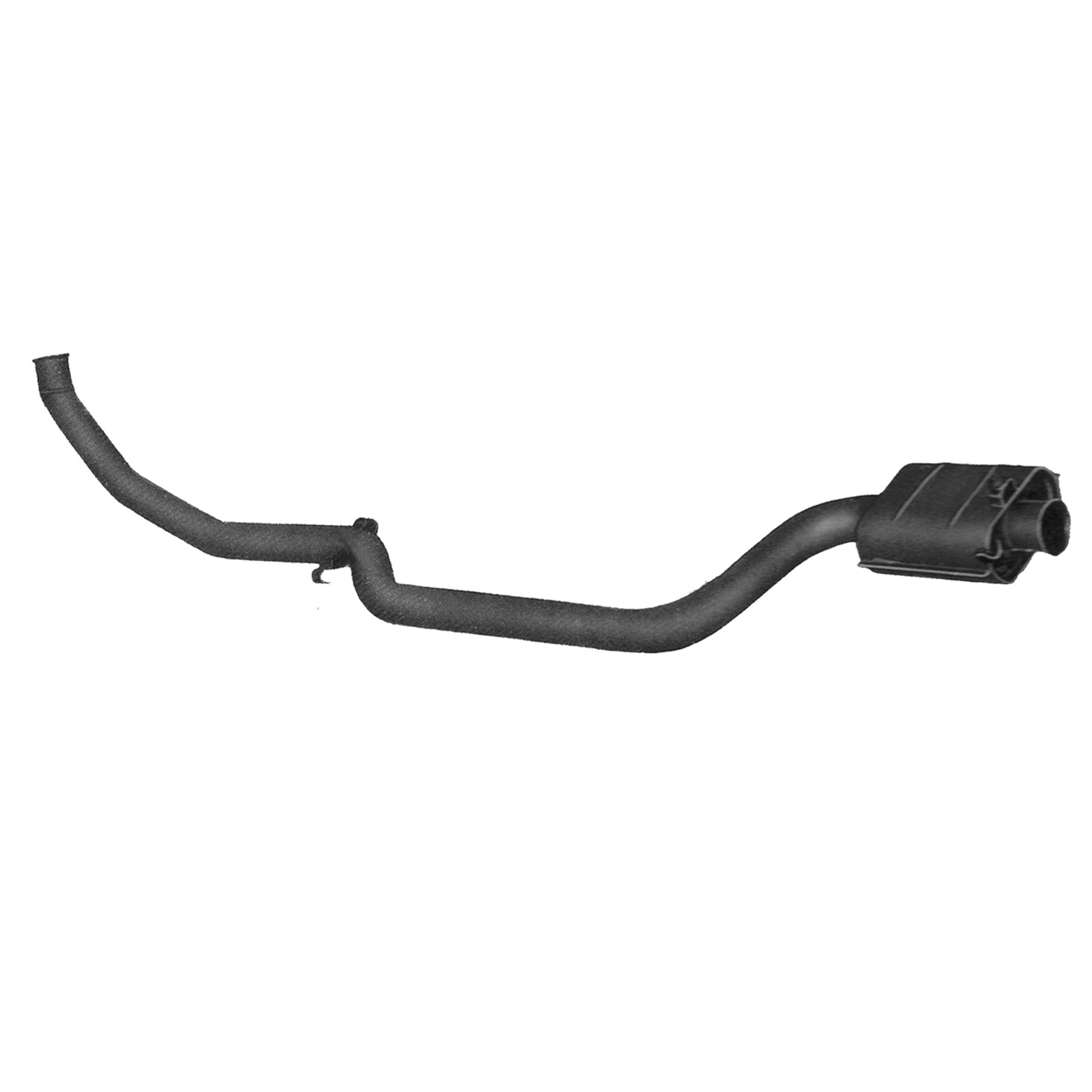 ANSA DE 0835 Fuel system - Exhaust code 16652 compatible with: ANSA ANSA, DE TOMASO DEAUVILLE, DE TOMASO LONGCHAMP