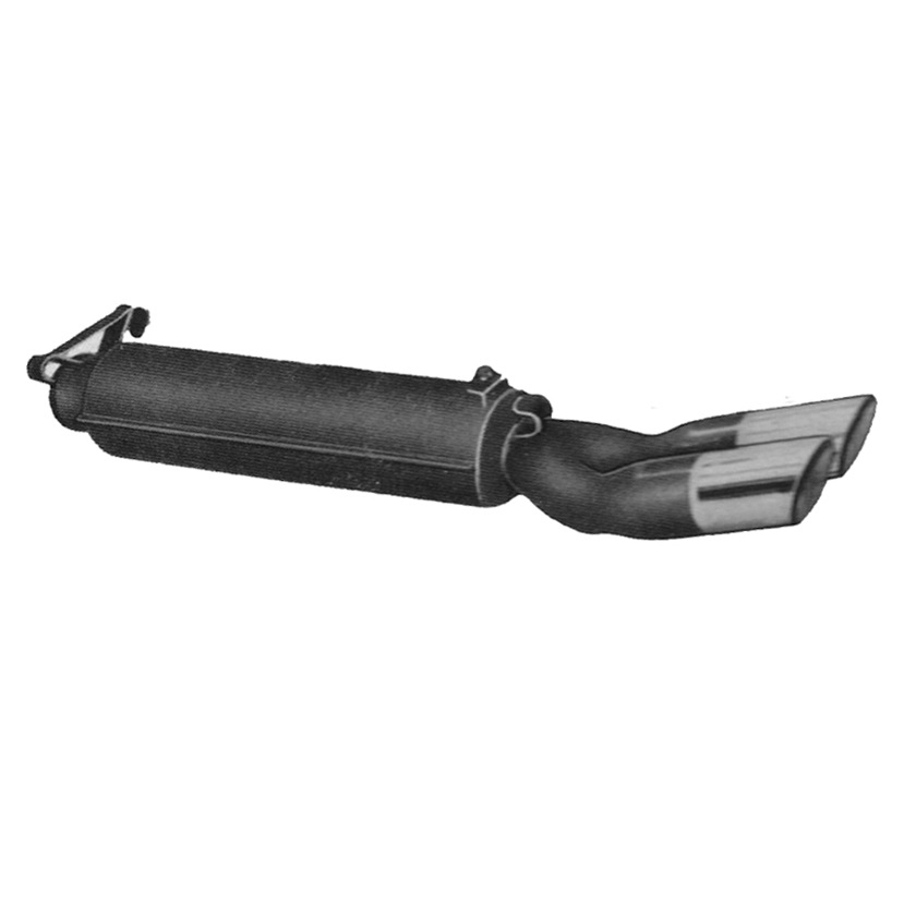 ANSA DE 0837 Fuel system - Exhaust code 16660 compatible with: ANSA ANSA, DE TOMASO DEAUVILLE, DE TOMASO LONGCHAMP