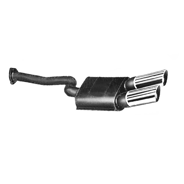 ANSA DE 0237 Fuel system - Exhaust code 16666 compatible with: ANSA ANSA, DE TOMASO PANTERA