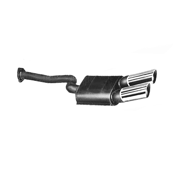 ANSA DE 0337 Fuel system - Exhaust code 16670 compatible with: ANSA ANSA, DE TOMASO PANTERA