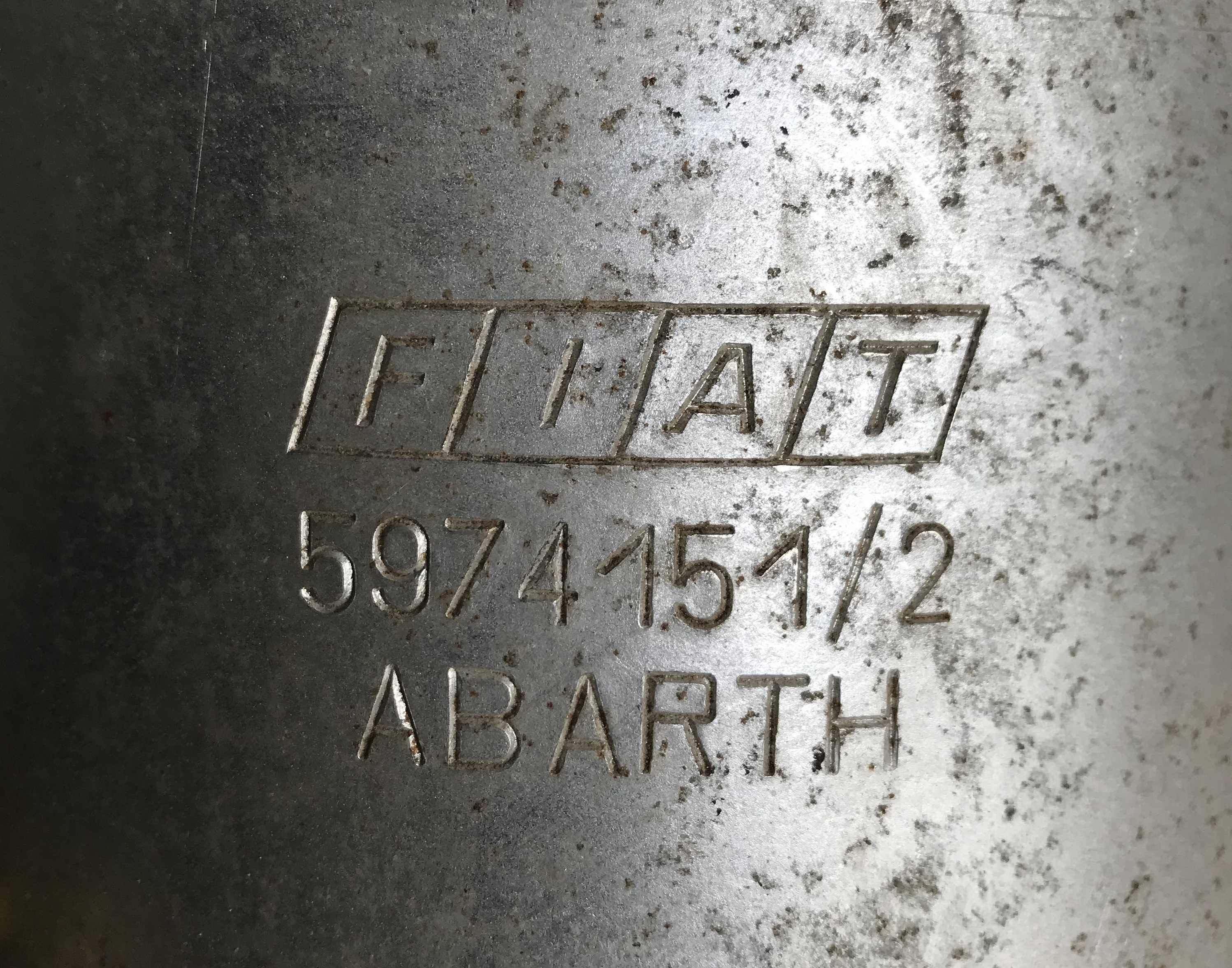 FIAT - ABARTH 7034066 - 5974151/2 Fuel system - Exhaust code 15597 compatible with: ABARTH RITMO, FIAT RITMO - detail view